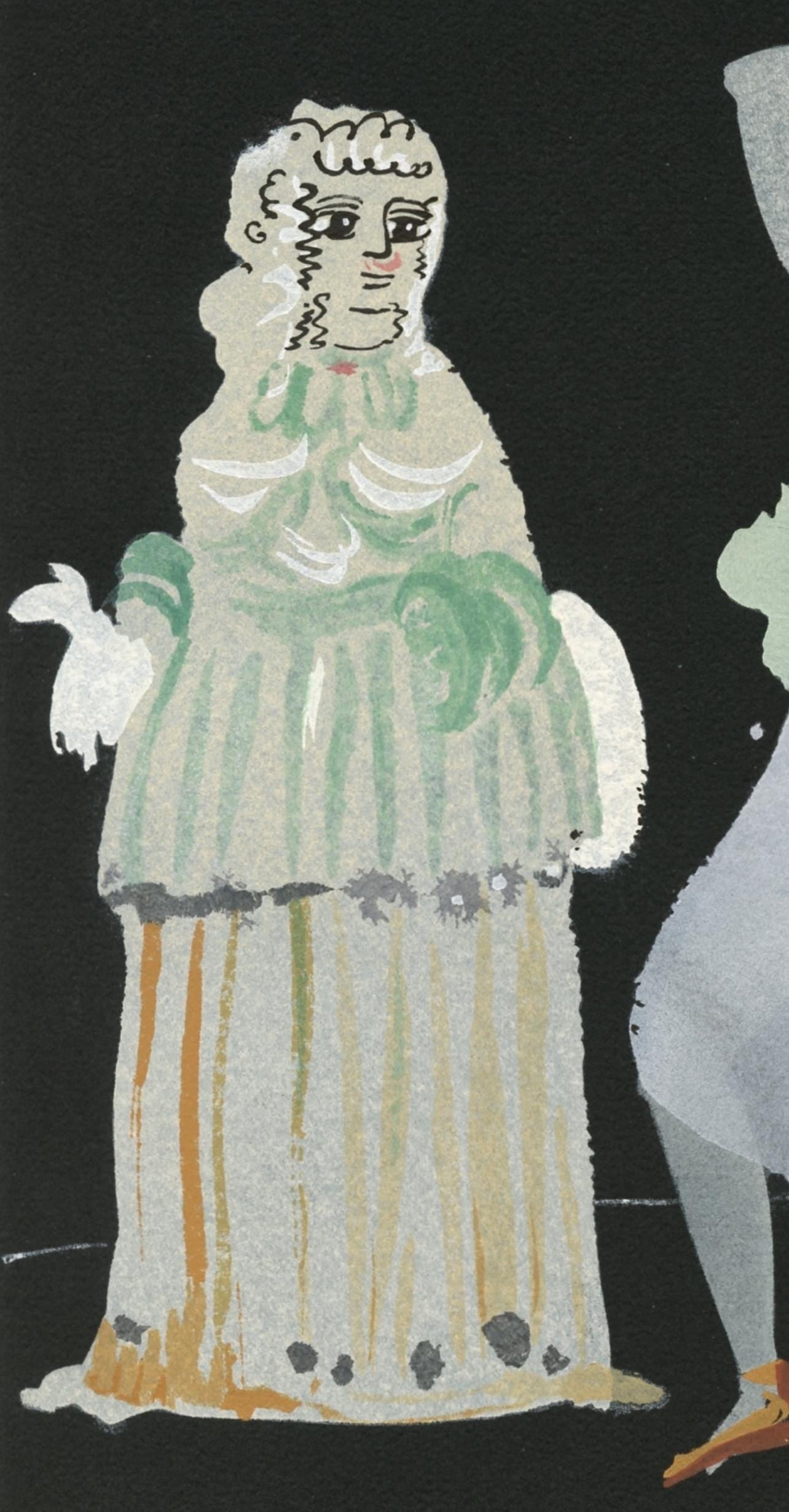 Lithograph - Andr Derain - Composition - Salom - 2