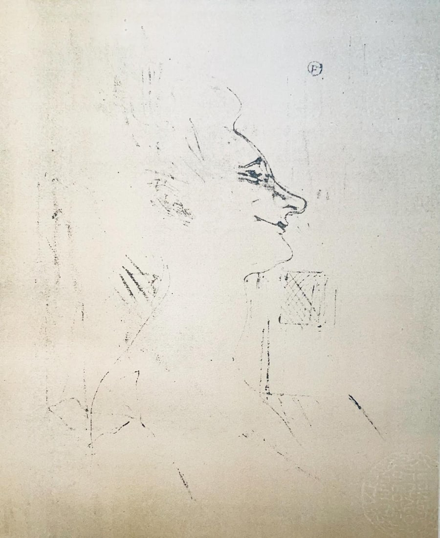 Lithograph - Henri de Toulouse-Lautrec - Composition - Images de Lautrec - 21 Planches en Couleurs (1 of 8)