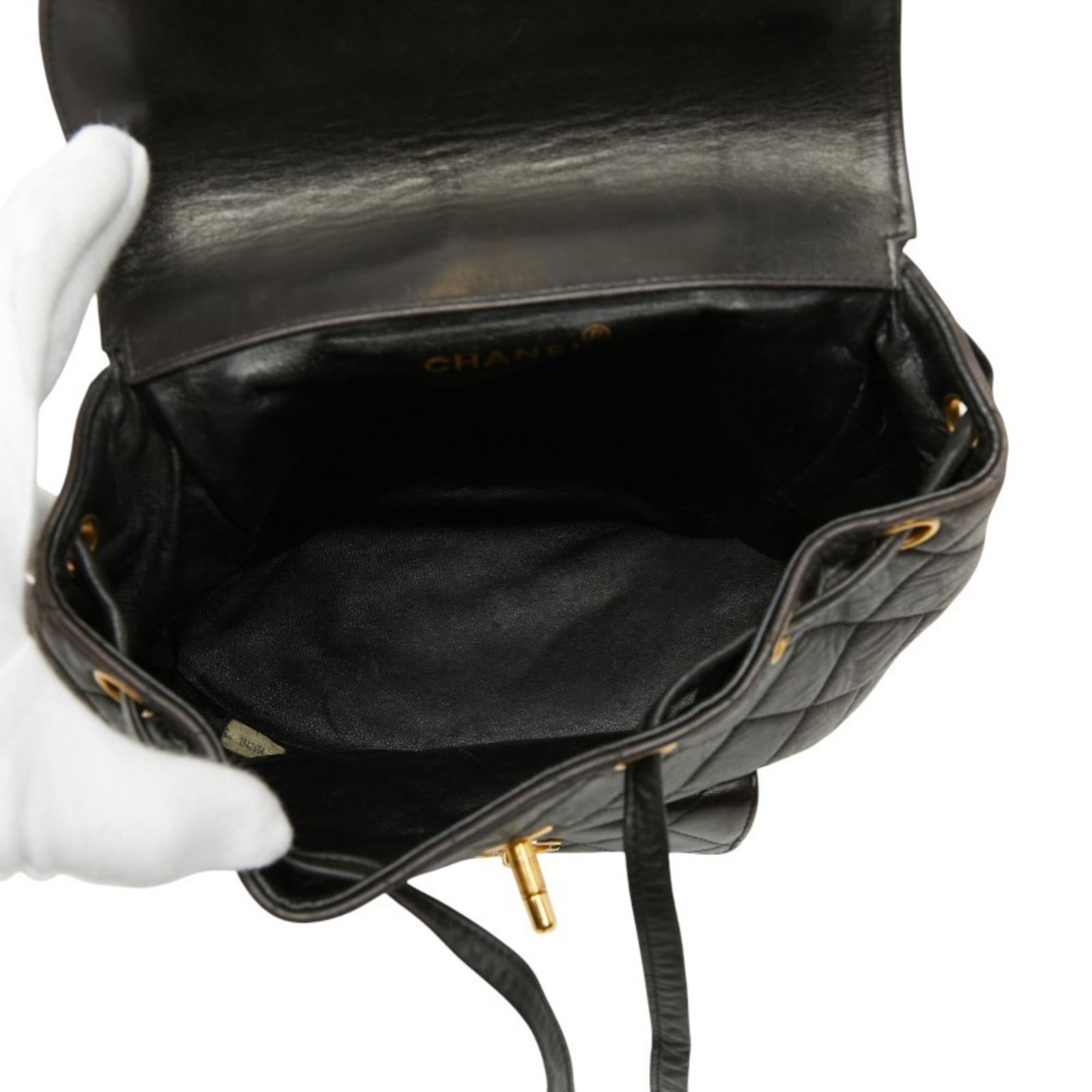 Leather Chanel Backpack - 10