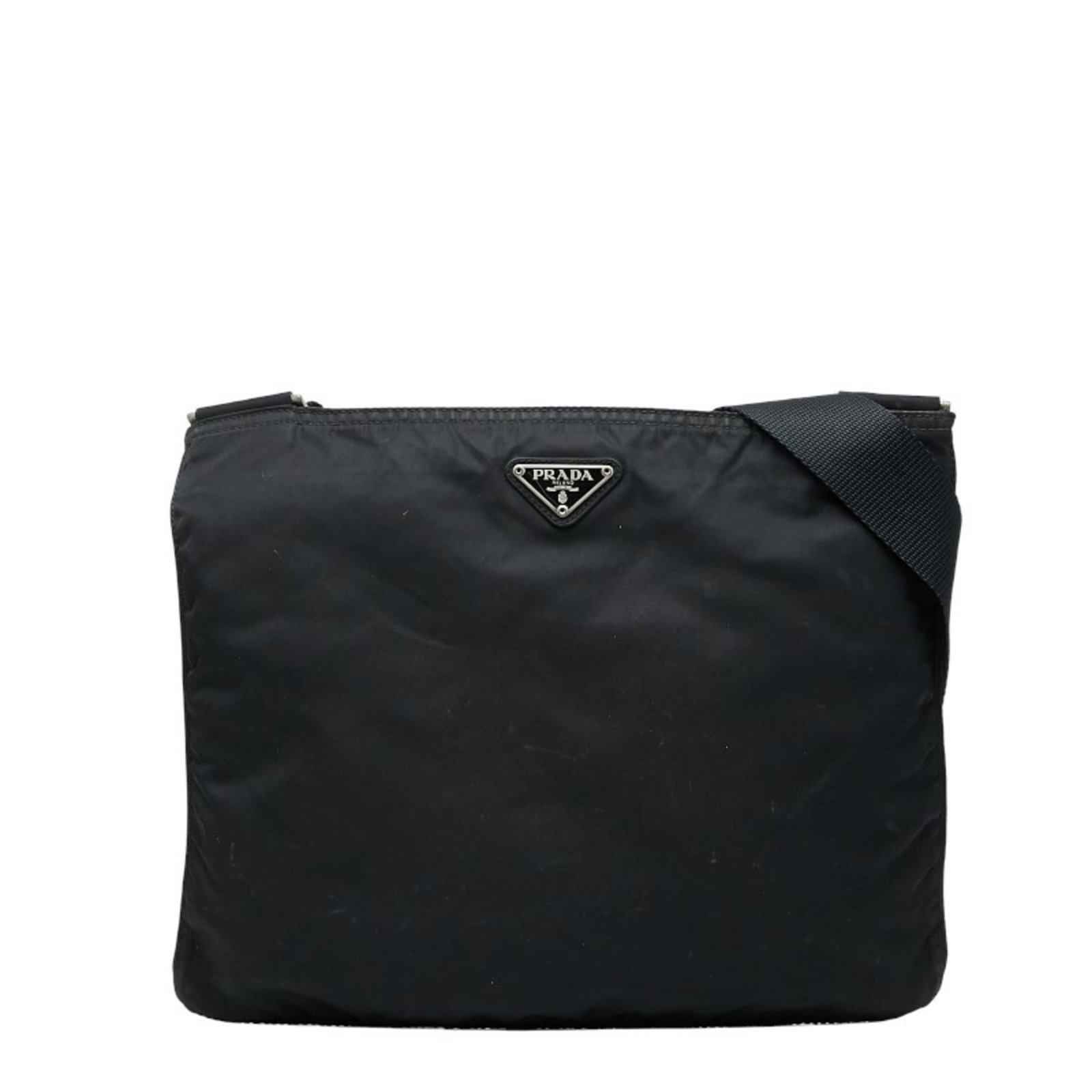 Nylon Prada Shoulder Bag: Nylon Prada Shoulder Bag This listing features Nylon Prada Shoulder Bag. Item specifics are provided below. Item Specifics: Brand: Prada Type: Shoulder Bag Material: Nylon Color: Black Gender: Women