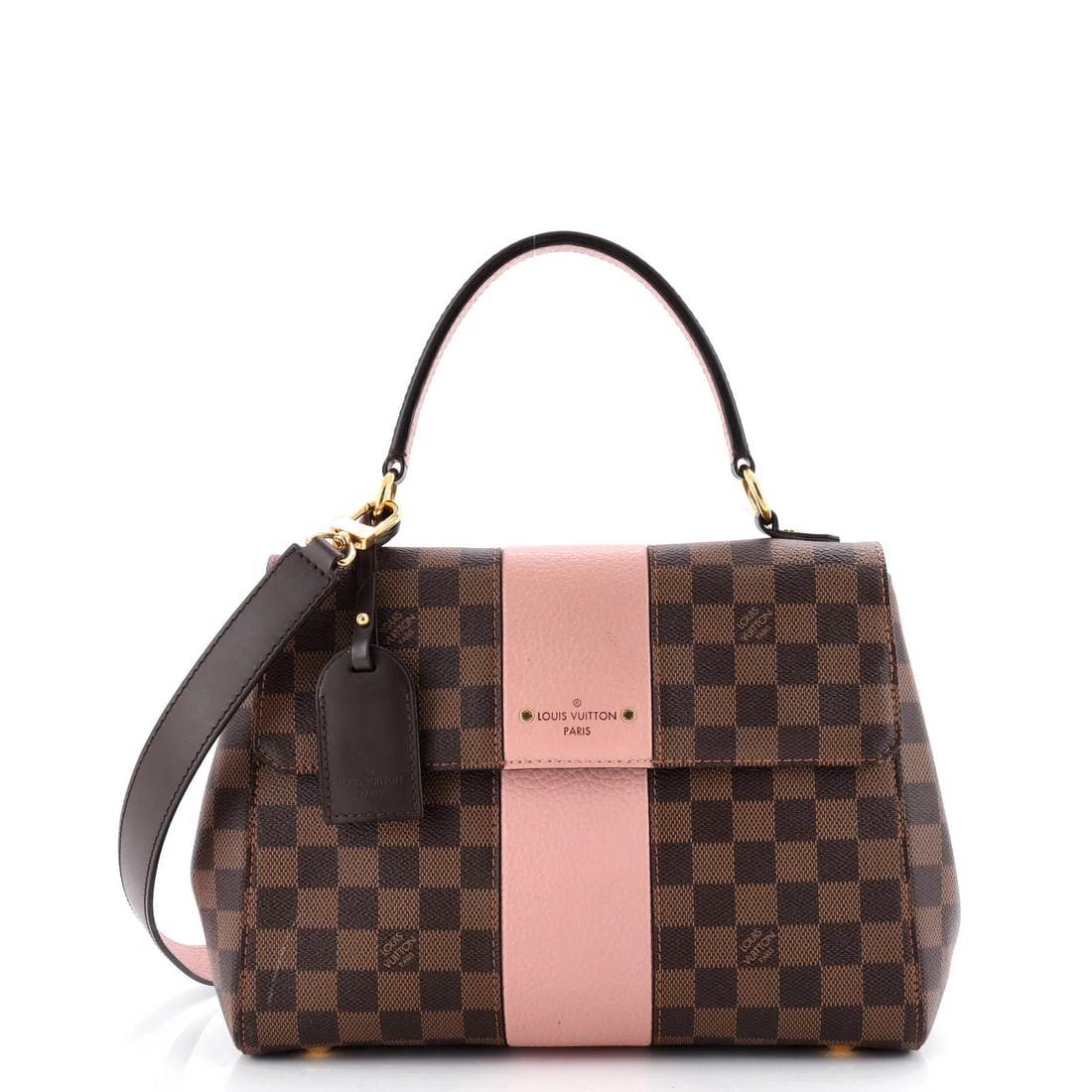 BB Louis Vuitton Bond Street Handbag Damier with Leather: BB Louis Vuitton Bond Street Handbag Damier with Leather This listing features BB Louis Vuitton Bond Street Handbag Damier with Leather. Item specifics are provided below. Item Specifics: Brand: Louis