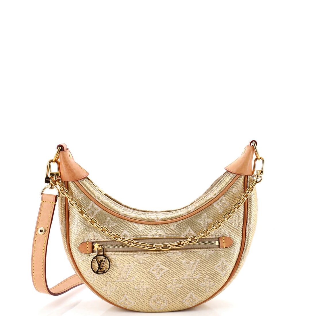 Canvas Louis Vuitton Loop Handbag Monoglam Jacquard (1 of 6)