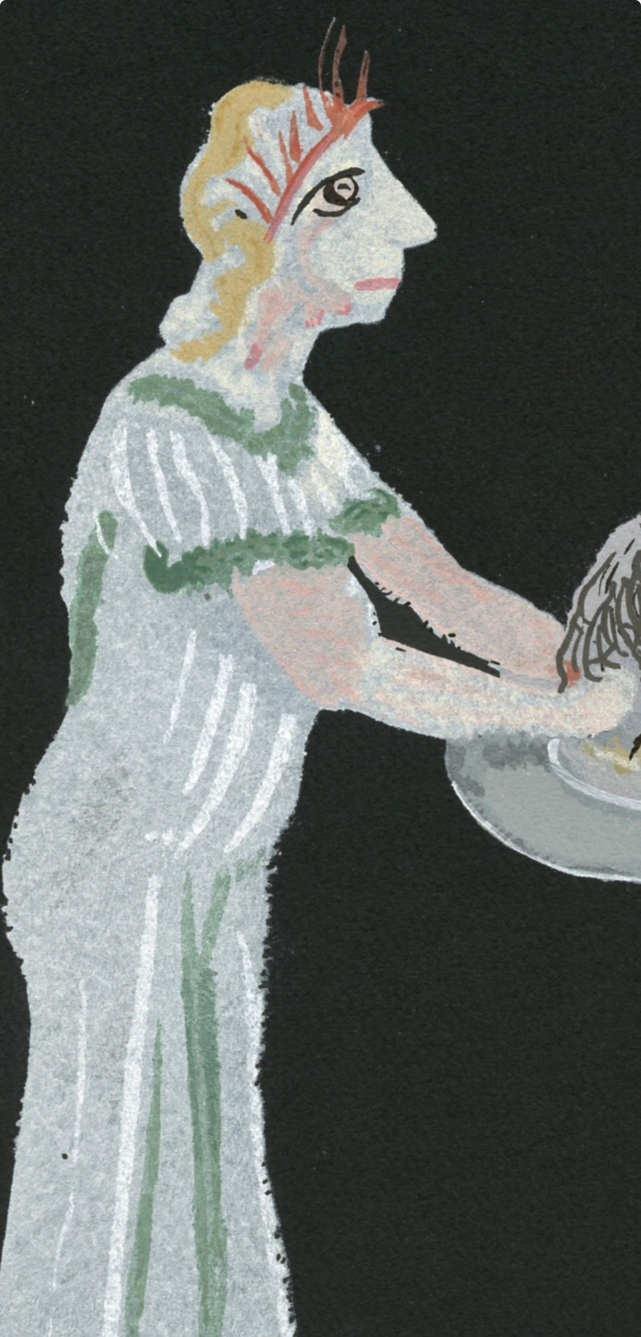 Lithograph - Andr Derain - Composition - Salom - 5