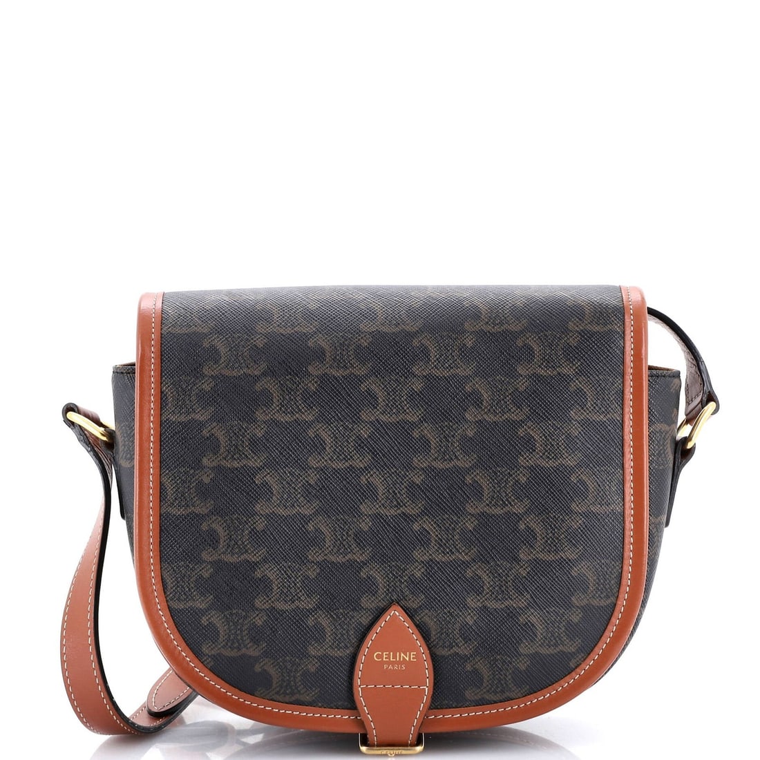 Medium Celine Folco Bag Triomphe Coated Canvas: Medium Celine Folco Bag Triomphe Coated Canvas This listing features Medium Celine Folco Bag Triomphe Coated Canvas. Item specifics are provided below. Item Specifics: Brand: Celine Exterior Material: