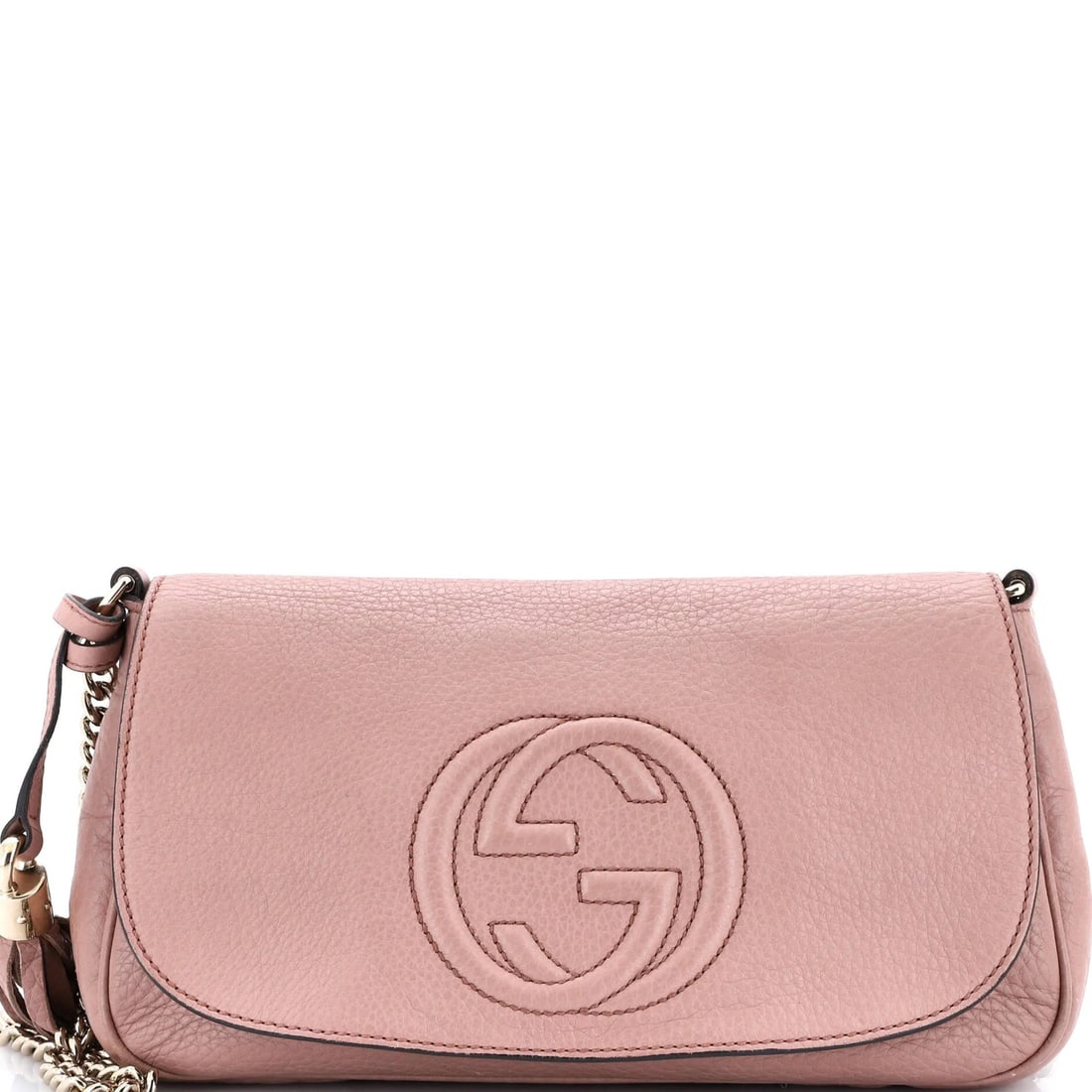 Medium Gucci Soho Chain Crossbody Bag Leather: Medium Gucci Soho Chain Crossbody Bag Leather This listing features Medium Gucci Soho Chain Crossbody Bag Leather. Item specifics are provided below. Item Specifics: Brand: Gucci Exterior Material: Le