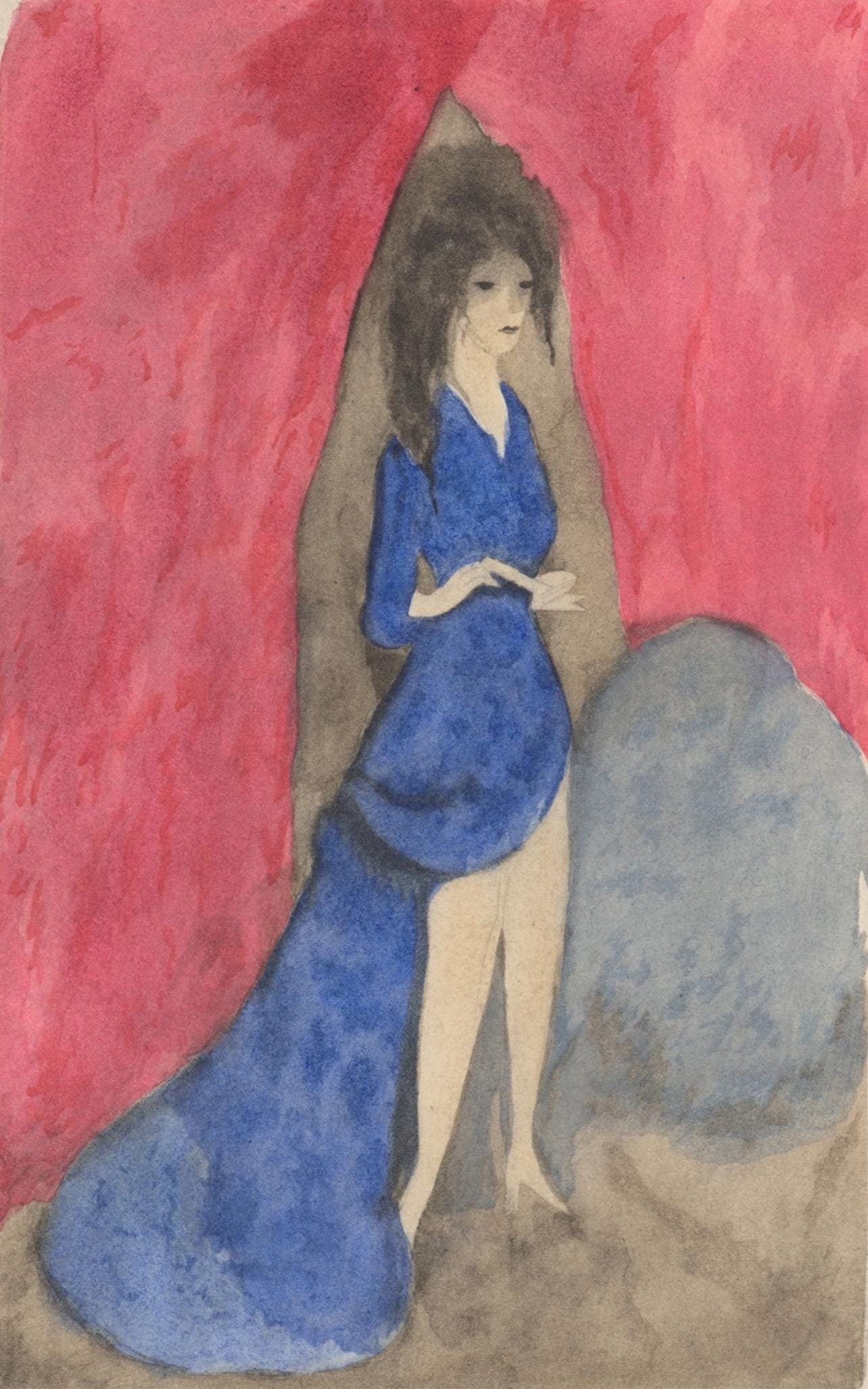 Lithograph - Marie Laurencin - Composition - Les Biches (1 of 8)