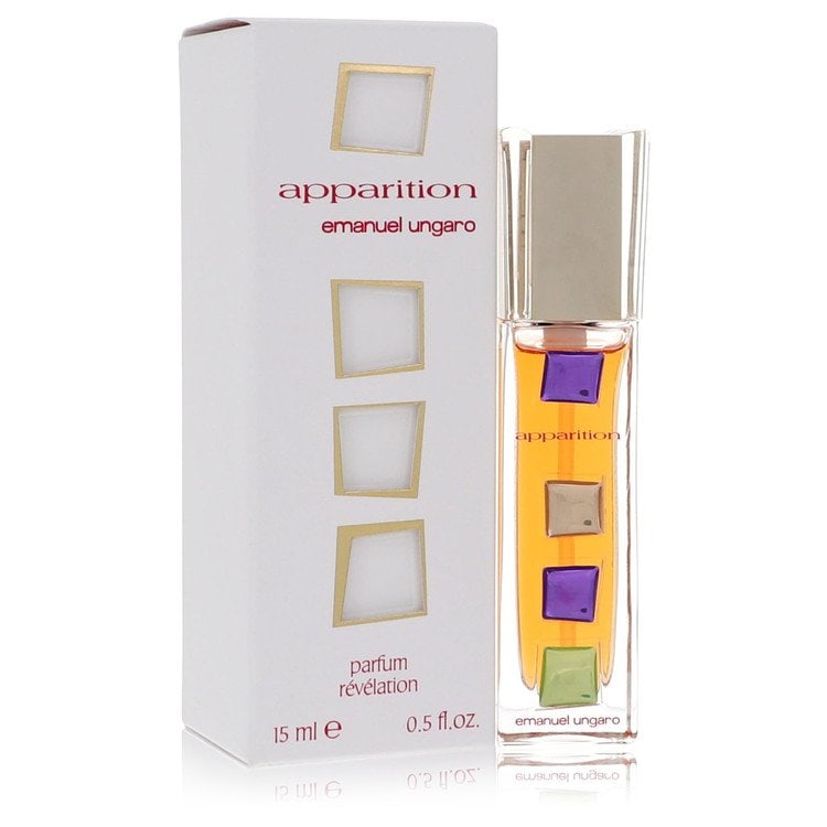 Parfum Apparition Perfume By Ungaro Pure: Parfum Apparition Perfume By Ungaro Pure This listing features Parfum Apparition Perfume By Ungaro Pure. Item specifics are provided below. Item Specifics: Brand: Ungaro Size: 0.5 oz Pure Parfum Grams