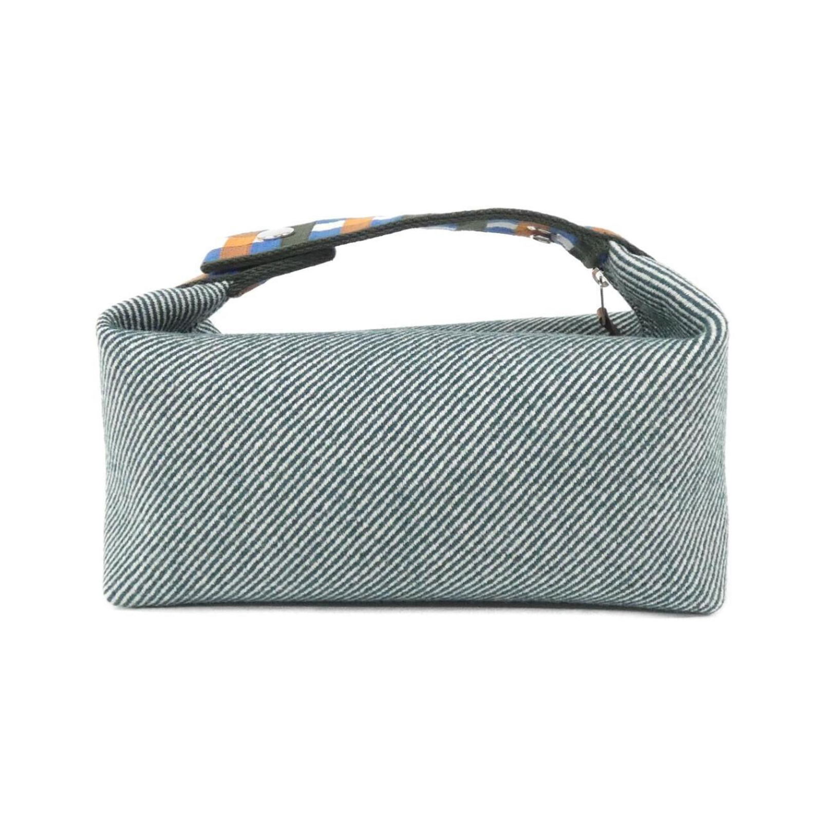 Wool Hermes Pouch - 2