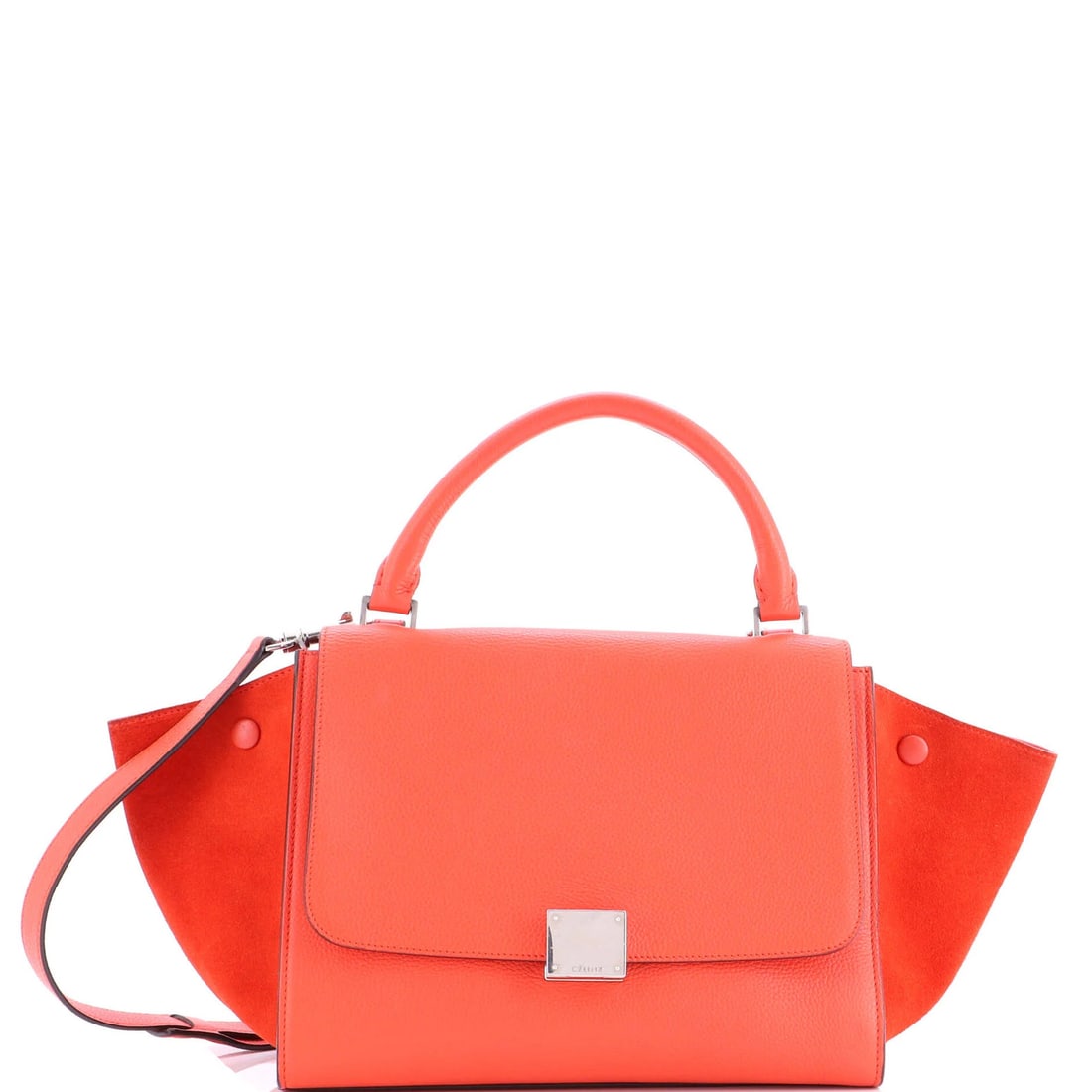 Small Celine Trapeze Bag Leather (1 of 8)