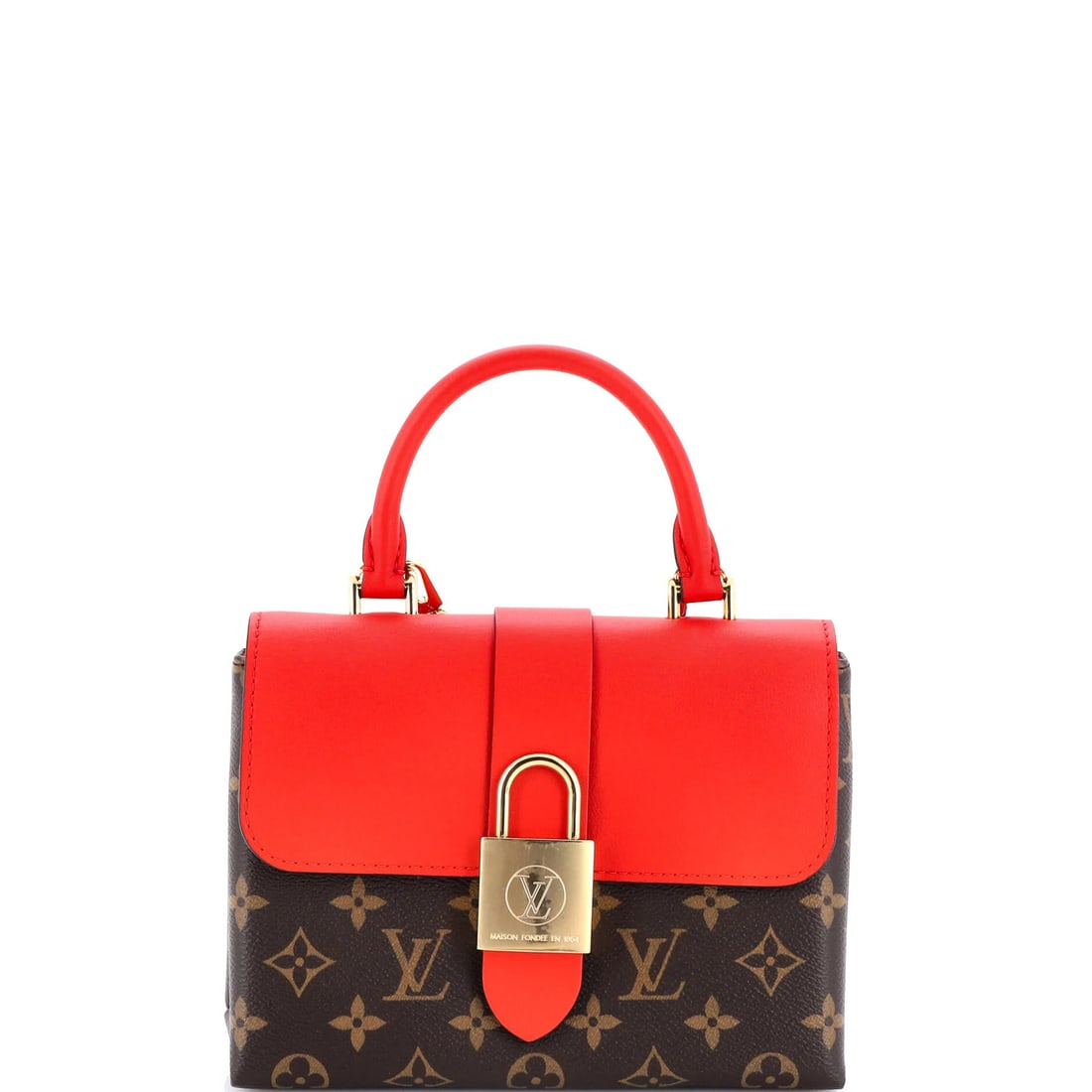 BB Louis Vuitton Locky Handbag Monogram Canvas with Leather: BB Louis Vuitton Locky Handbag Monogram Canvas with Leather This listing features BB Louis Vuitton Locky Handbag Monogram Canvas with Leather. Item specifics are provided below. Item Specifics: Brand: