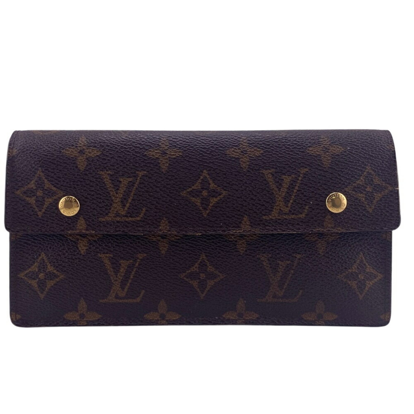 Monogram Louis Vuitton Long Wallet (Bi-Fold) (1 of 13)