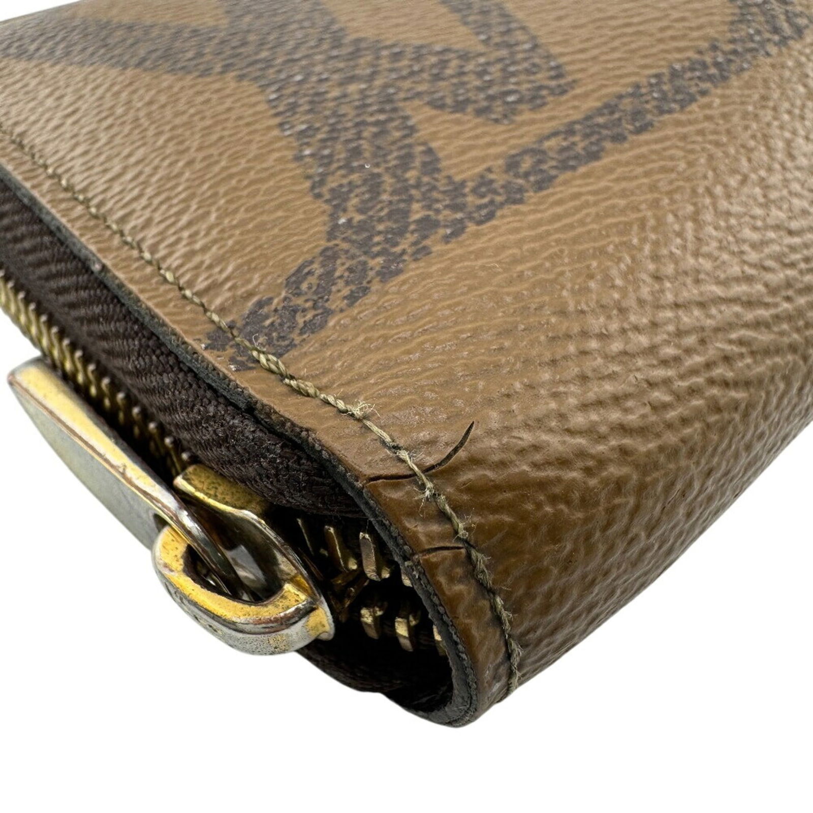 Leather Louis Vuitton Long Wallet (Bi-Fold) - 3