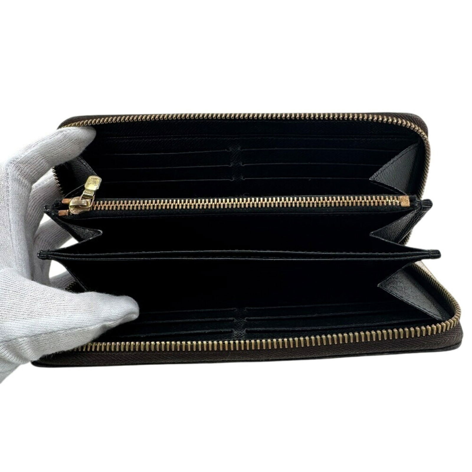 Leather Louis Vuitton Long Wallet (Bi-Fold) - 7