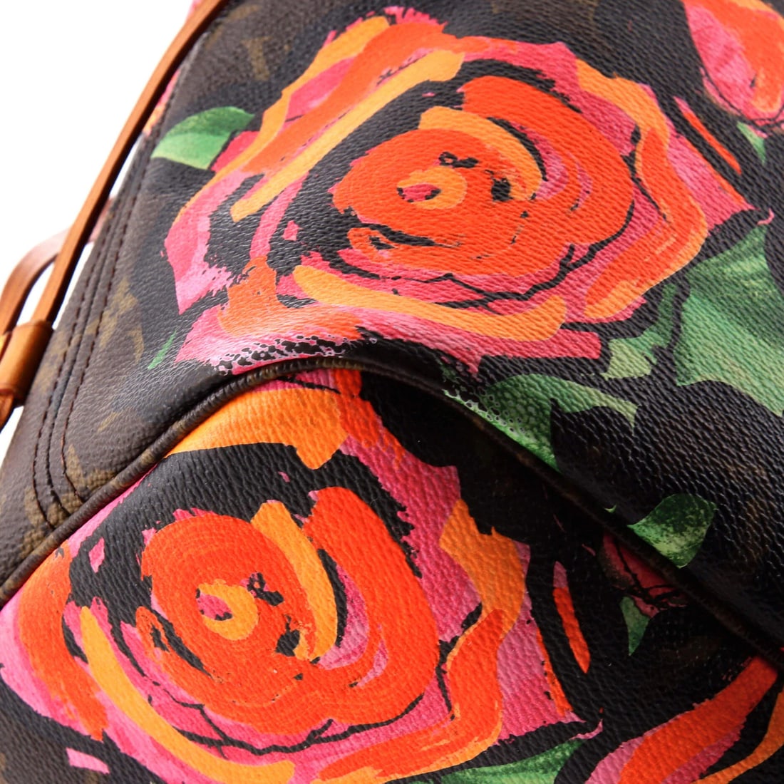 MM Louis Vuitton Neverfull Tote Limited Edition Monogram Roses - 6