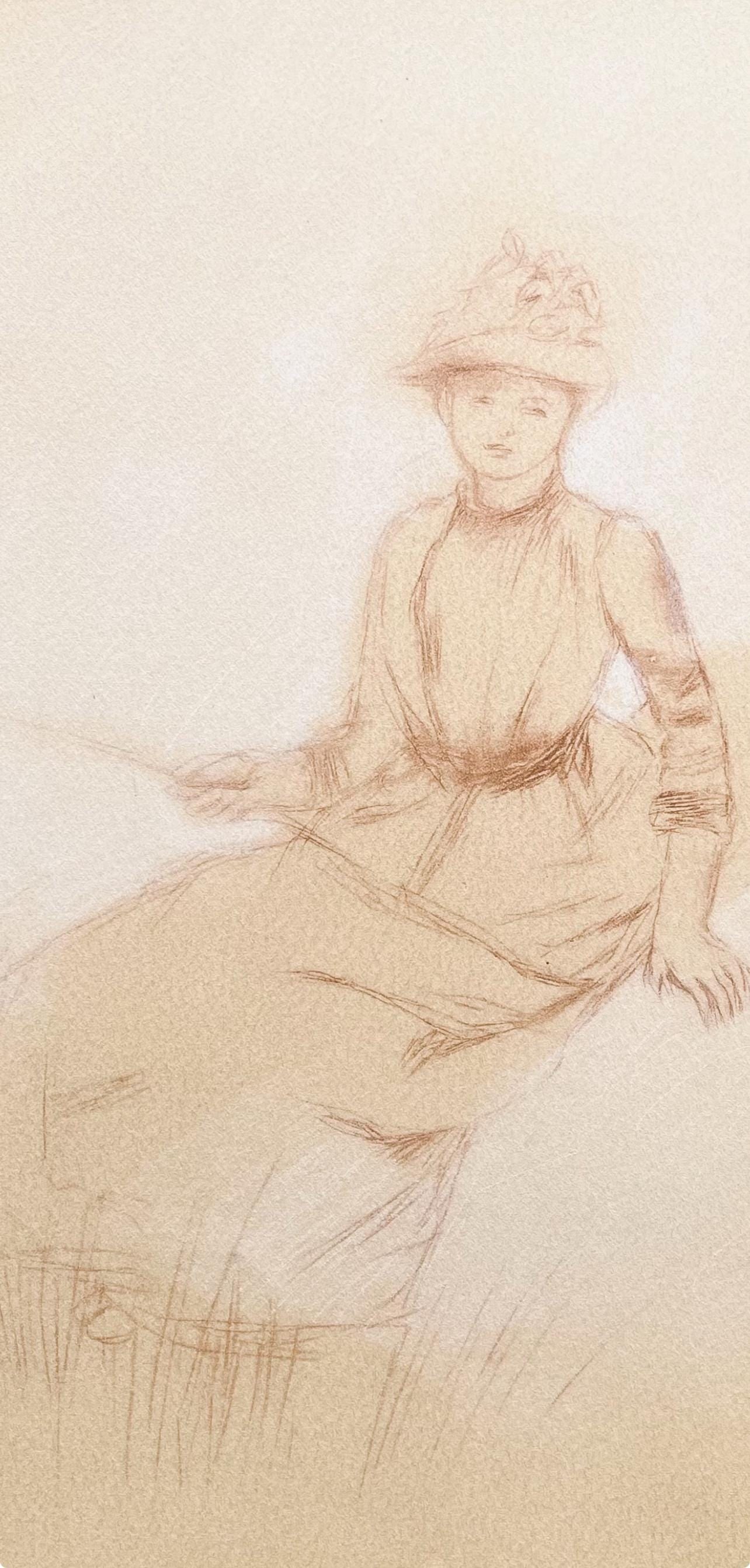 Lithograph - Pierre-Auguste Renoir - Composition - Seize Aquarelles et Sanguines de Renoir - 2