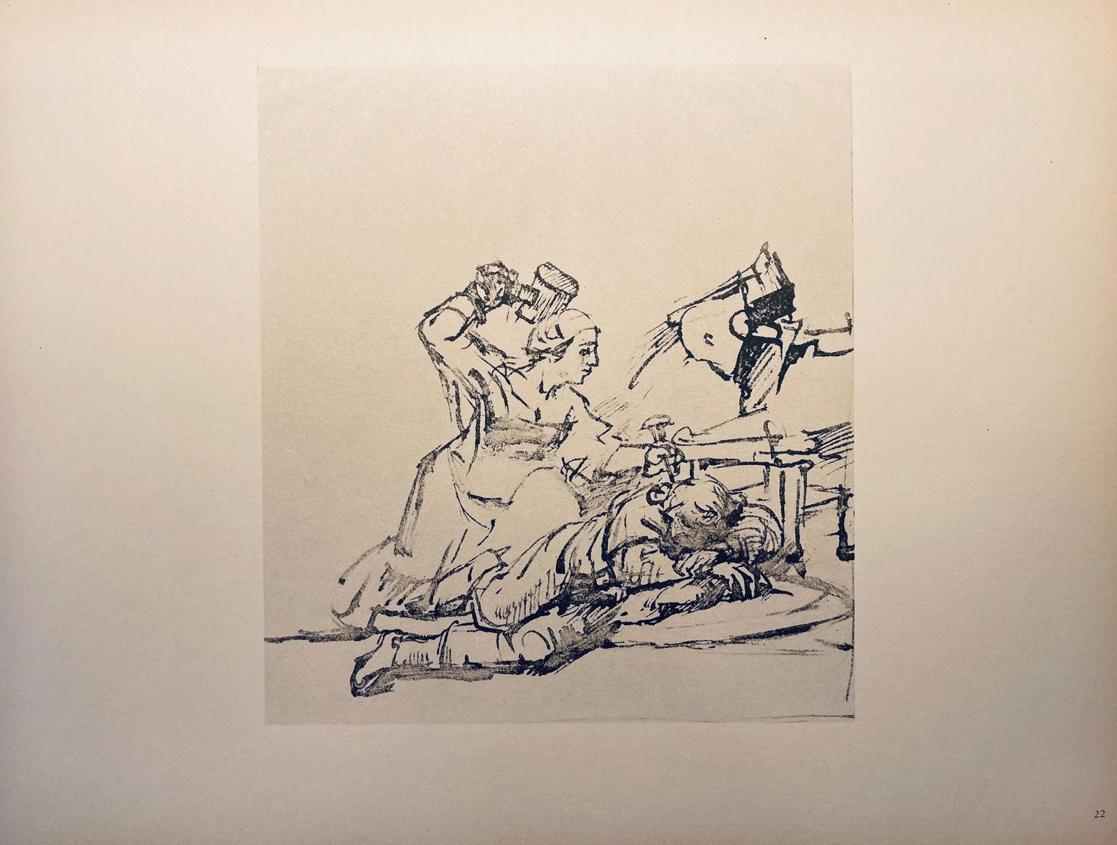 Collotype - Rembrandt van Rijn - Jael and Sisera - 5