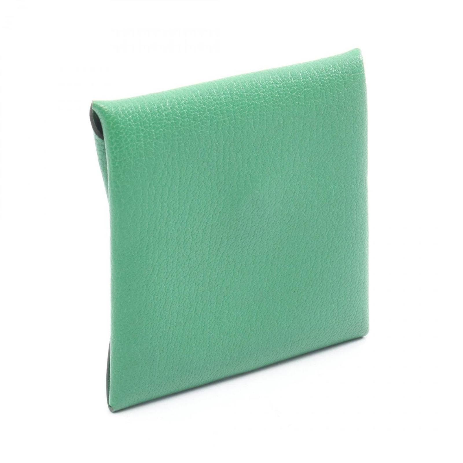 Leather Hermes Coin Purse/ Coin Case Chevre - 2