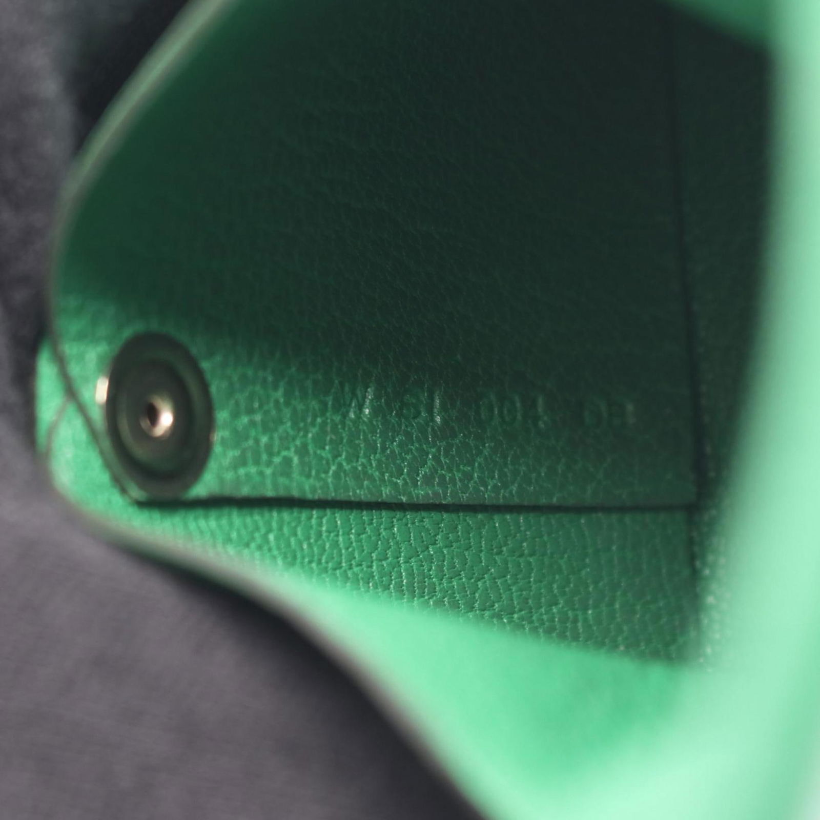 Leather Hermes Coin Purse/ Coin Case Chevre - 5