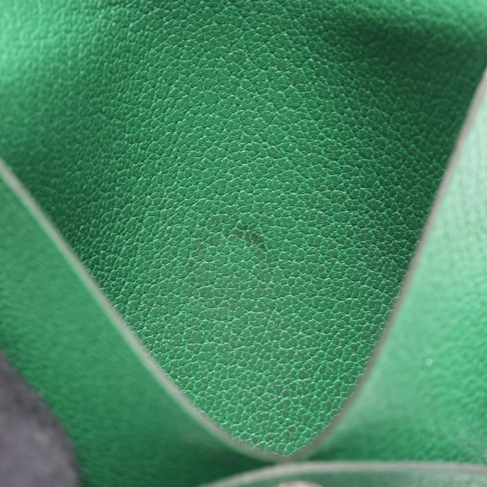 Leather Hermes Coin Purse/ Coin Case Chevre - 7