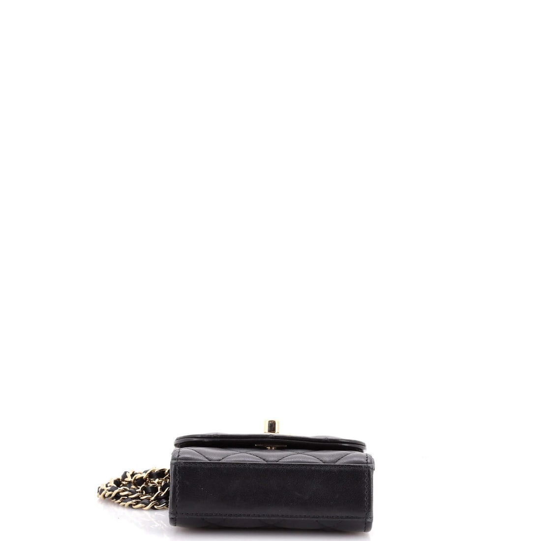 Small Chanel Trendy CC Clutch with Chain Quilted Lambskin - 4