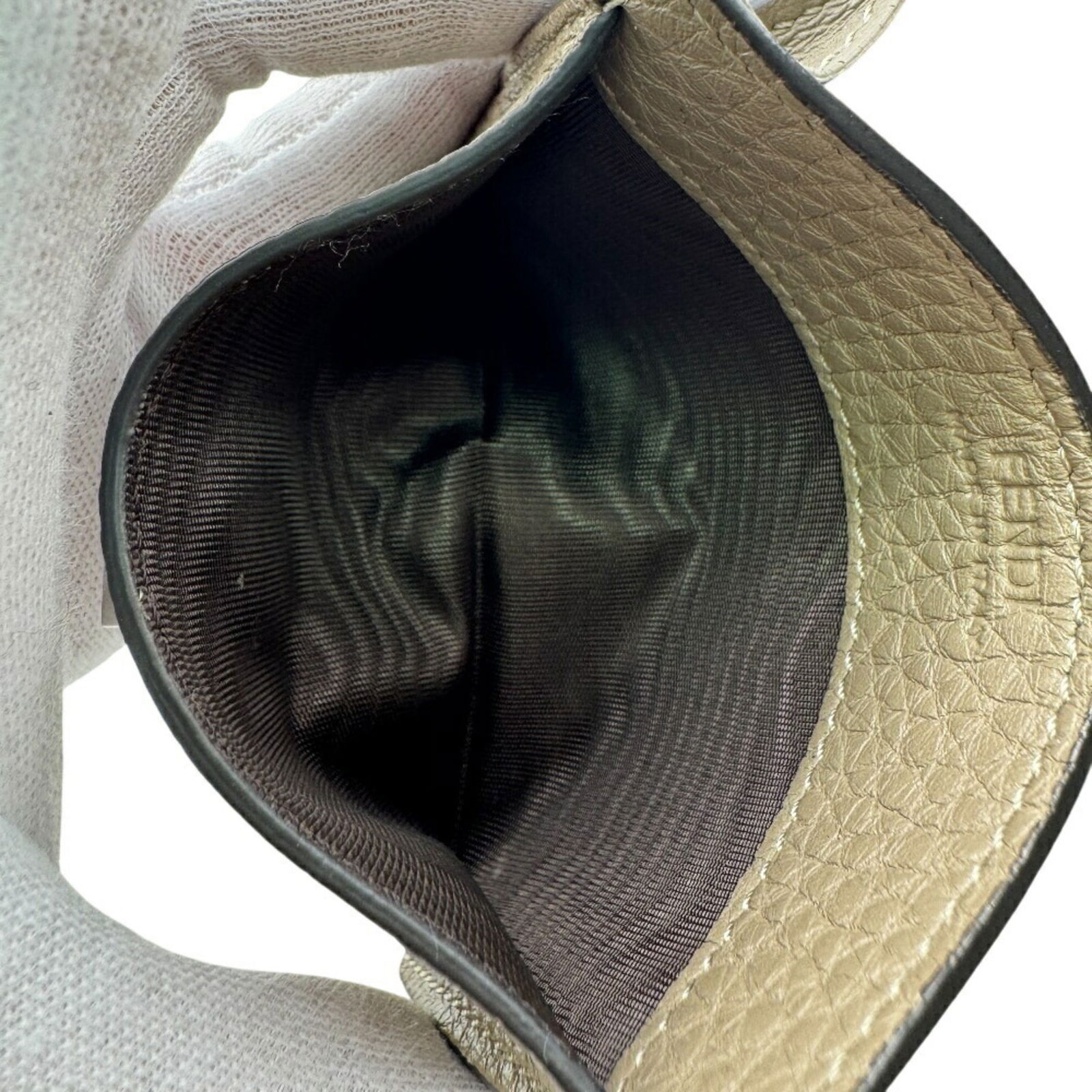 Leather Fendi Card Wallet - 8