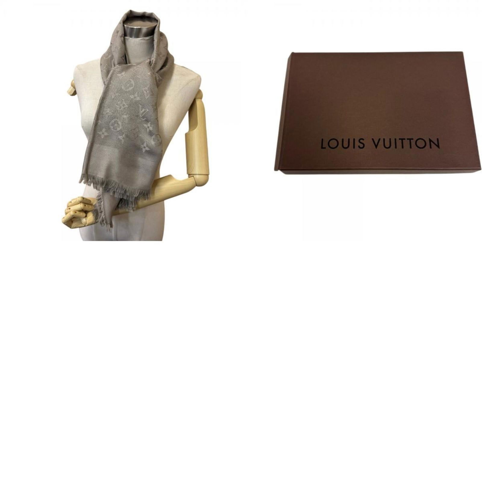 Silk - Louis Vuitton Shawl Wool - 16