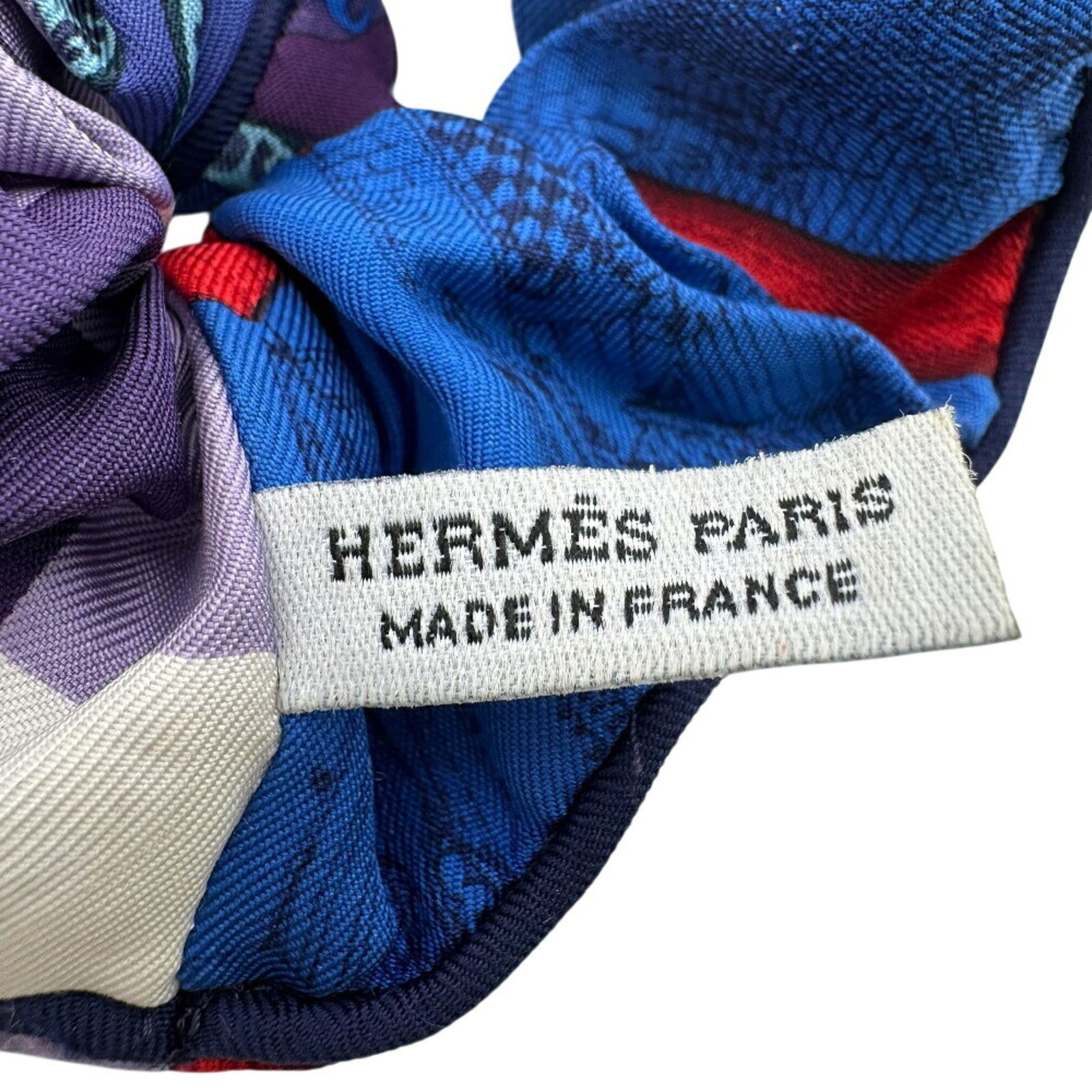 Silk Hermes Scrunchie - 11