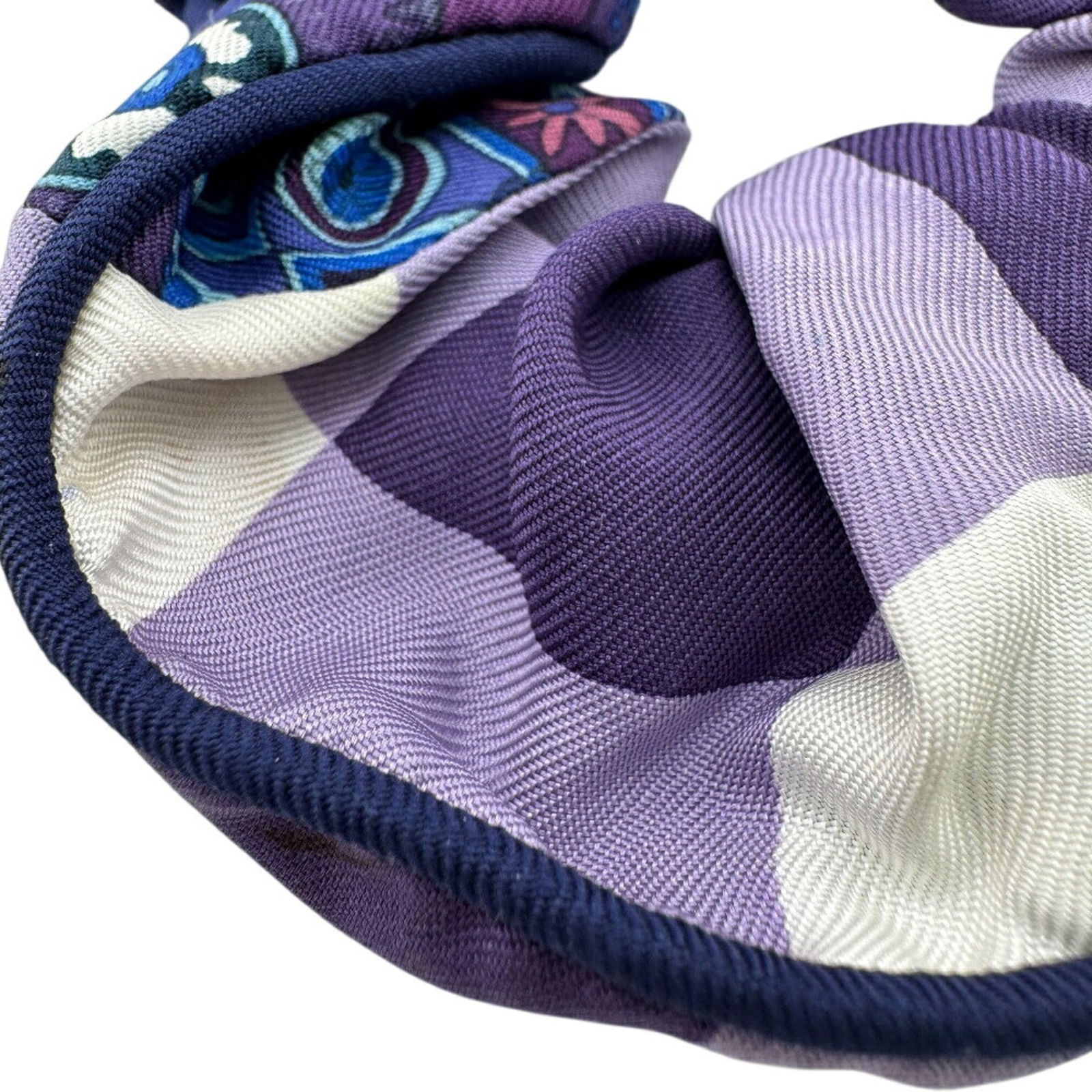 Silk Hermes Scrunchie - 5