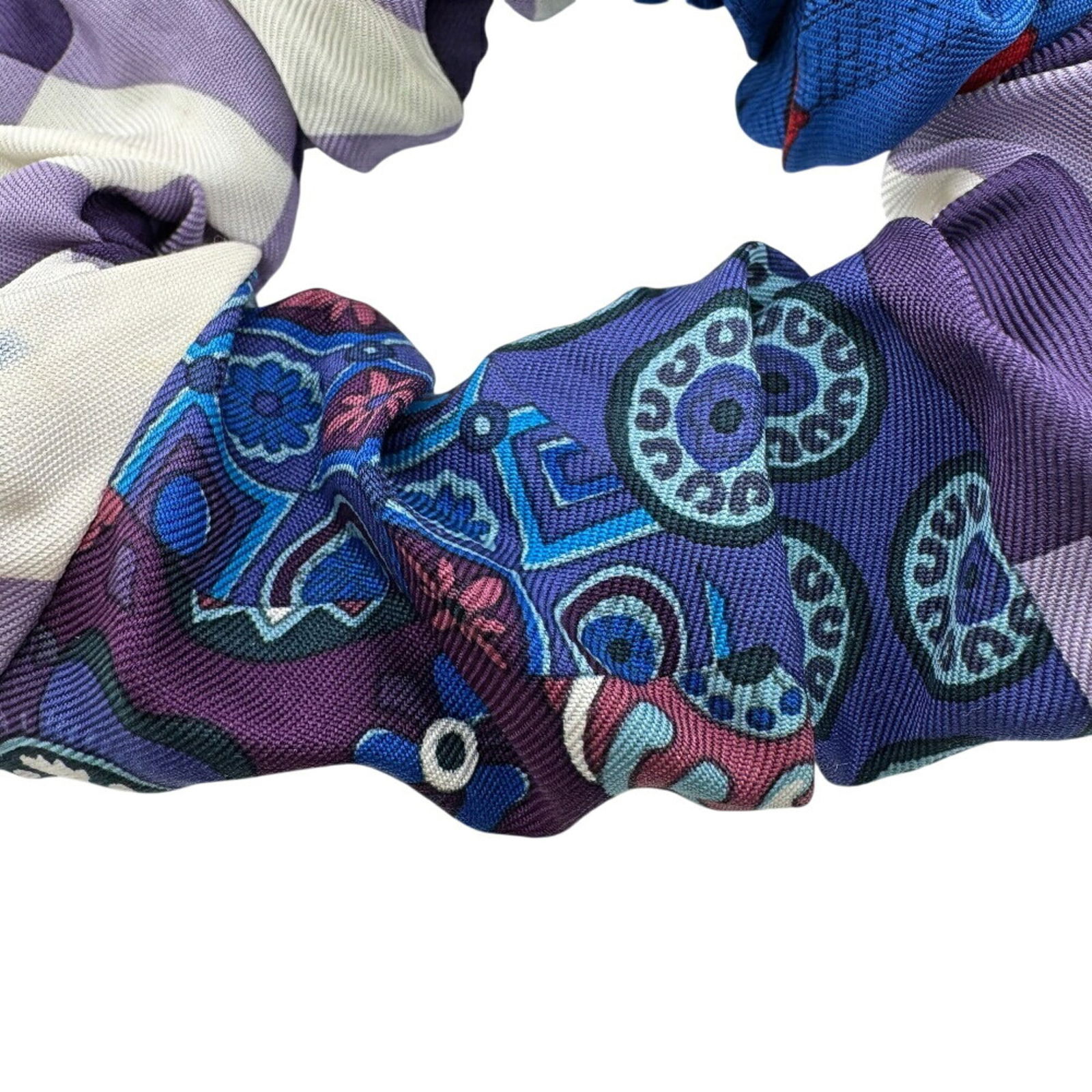 Silk Hermes Scrunchie - 9