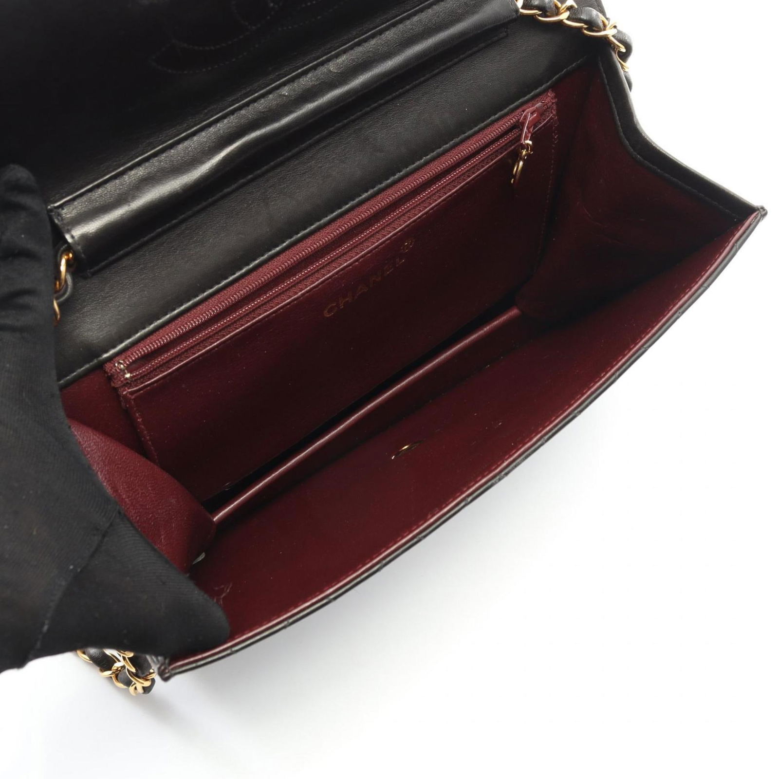 Leather Chanel Shoulder Bag - 3