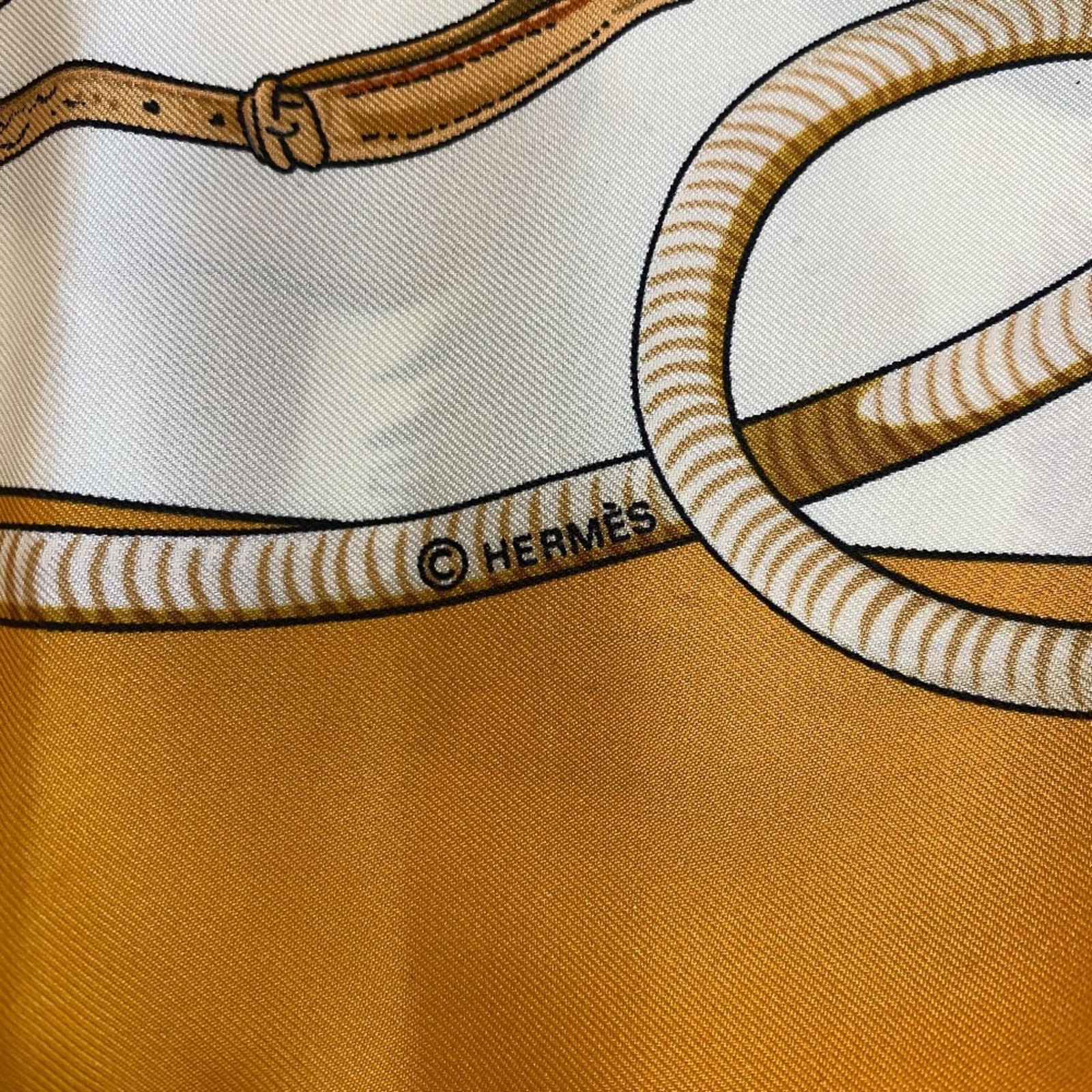 Silk Hermes Scarf - 11