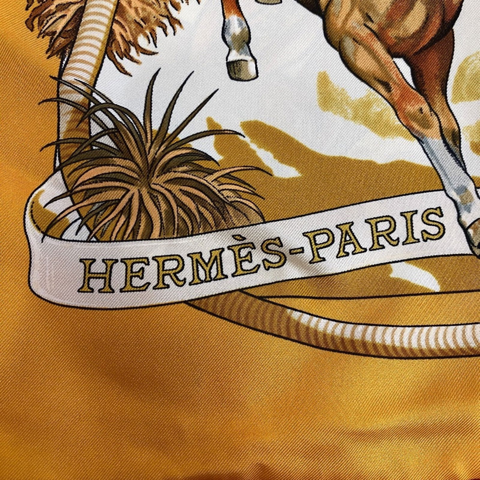 Silk Hermes Scarf - 8