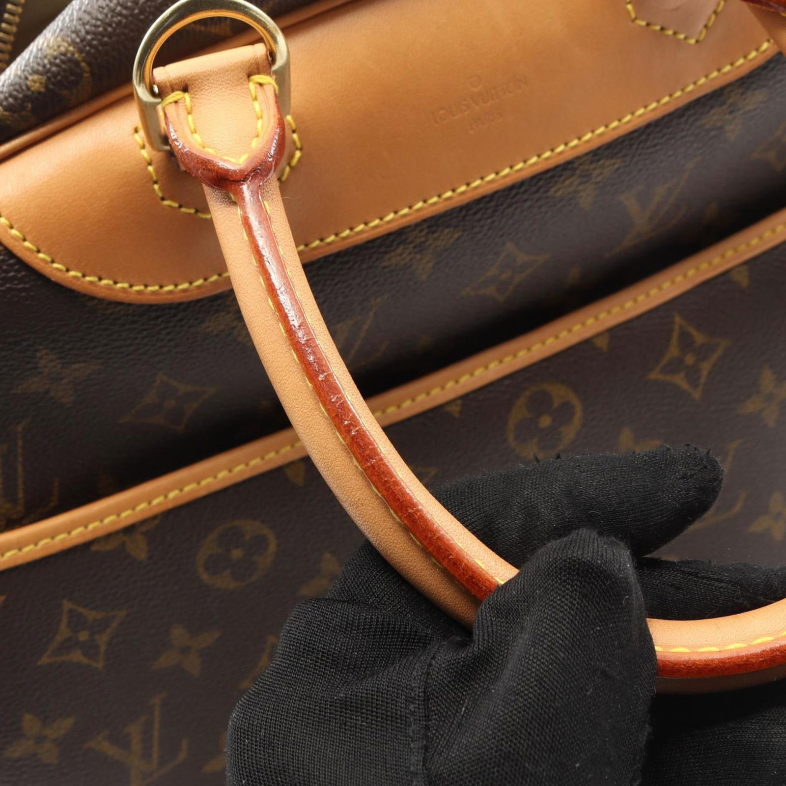Monogram - Louis Vuitton Handbag Pvc - Coated Canvas - Leather - 10