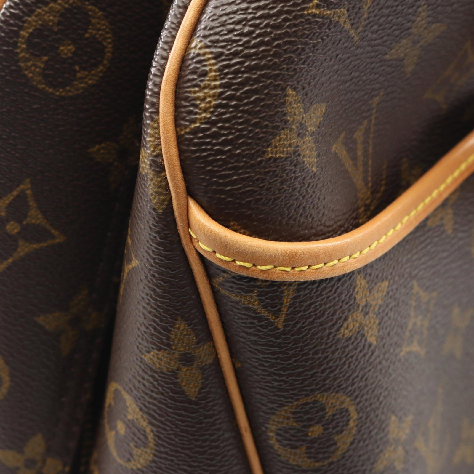 Monogram - Louis Vuitton Handbag Pvc - Coated Canvas - Leather - 11