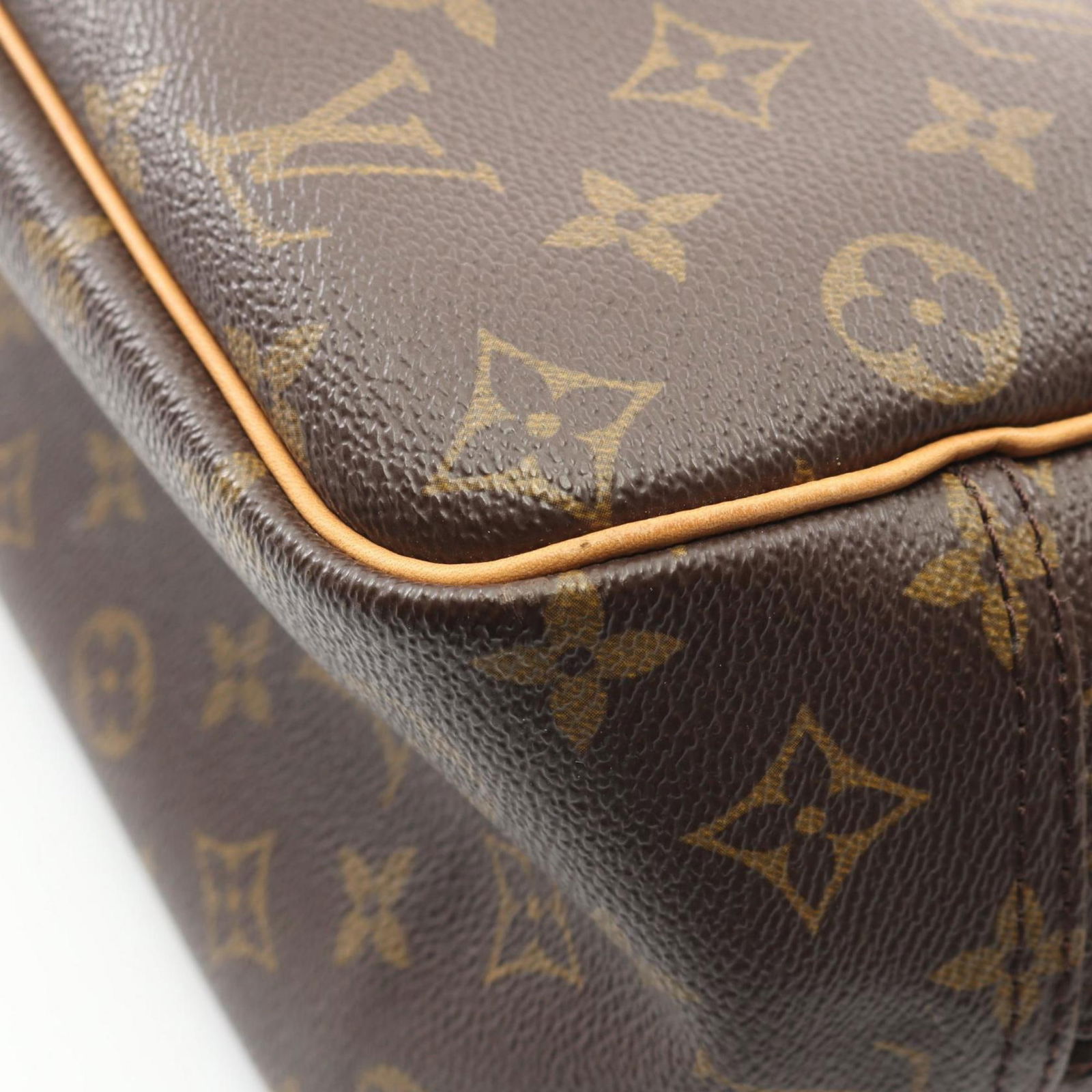 Monogram - Louis Vuitton Handbag Pvc - Coated Canvas - Leather - 8