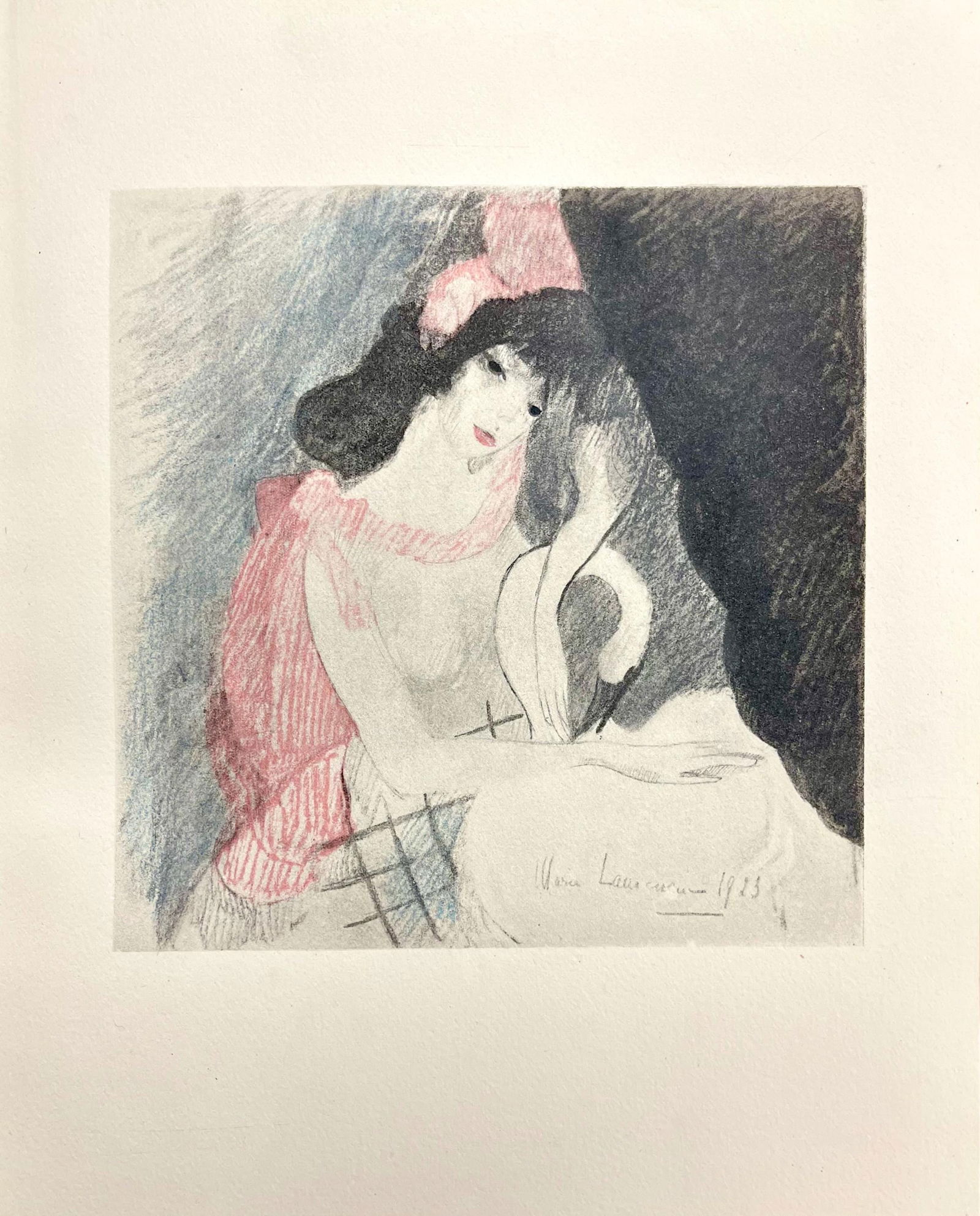 Lithograph - Marie Laurencin - Composition - 6
