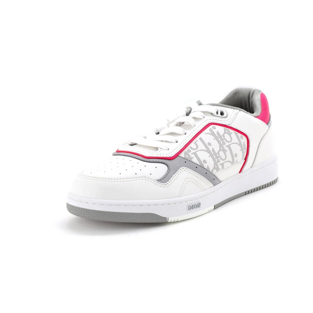 Leather Christian Dior Men's B27 Low-Top Sneakers Leather with Oblique Galaxy (1 of 5)