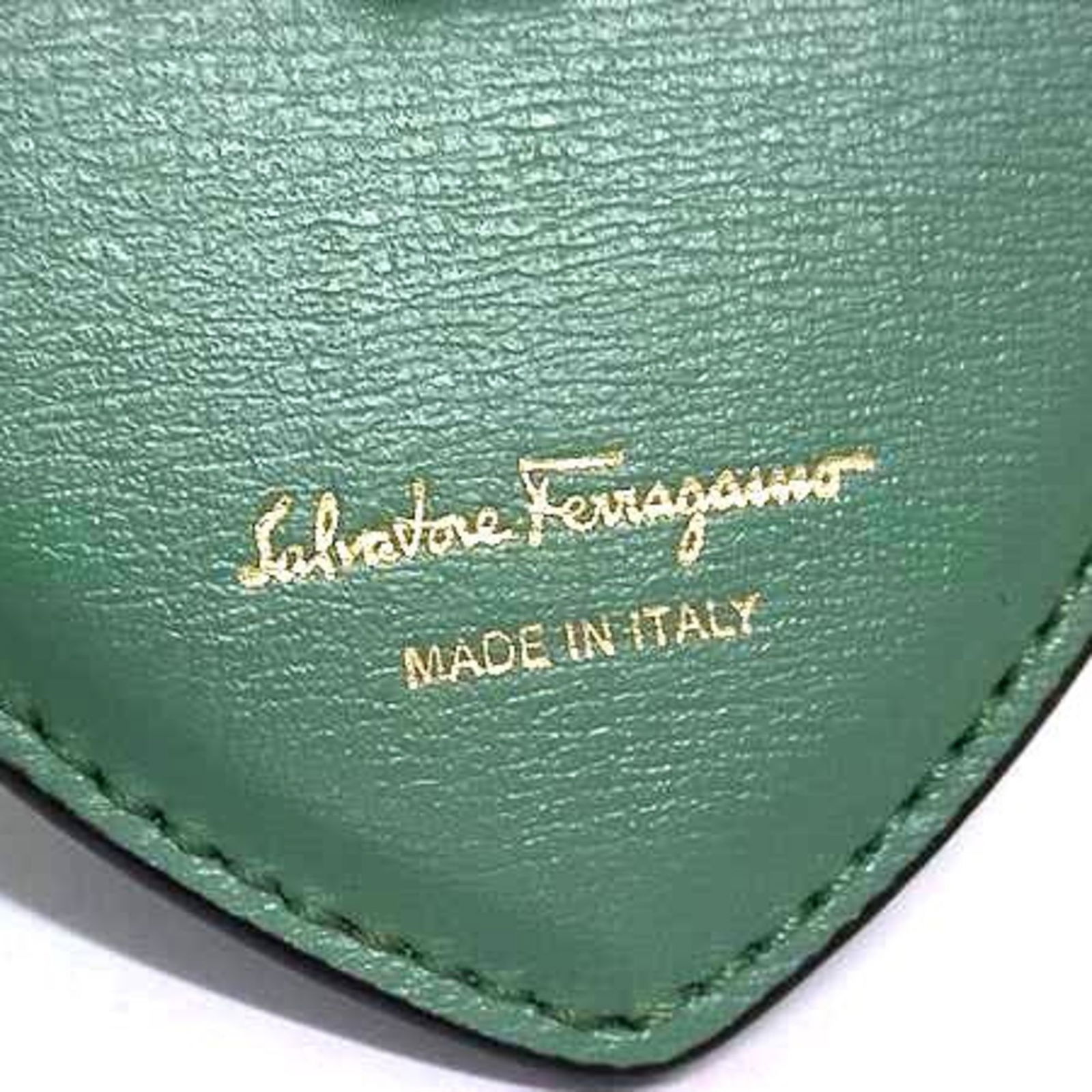 Leather Salvatore Ferragamo Keyring - 2