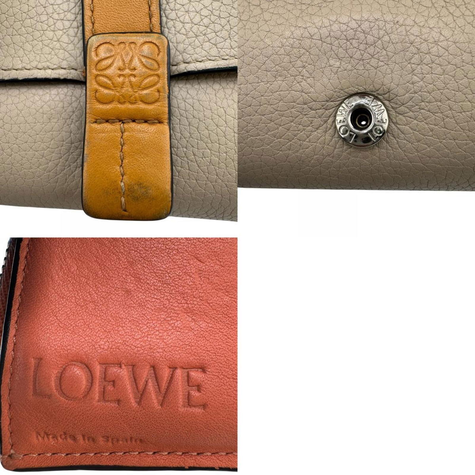 Leather Loewe Wallet (Tri-Fold) - 16