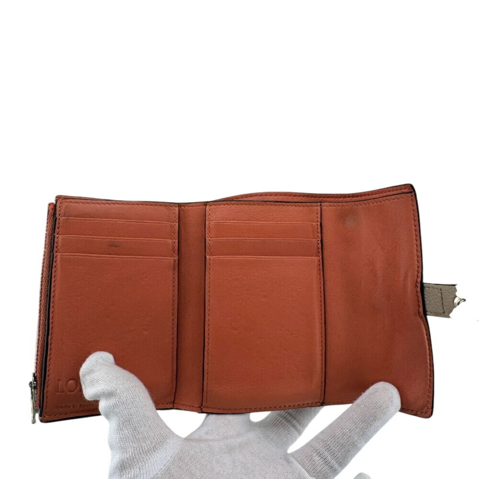 Leather Loewe Wallet (Tri-Fold) - 7