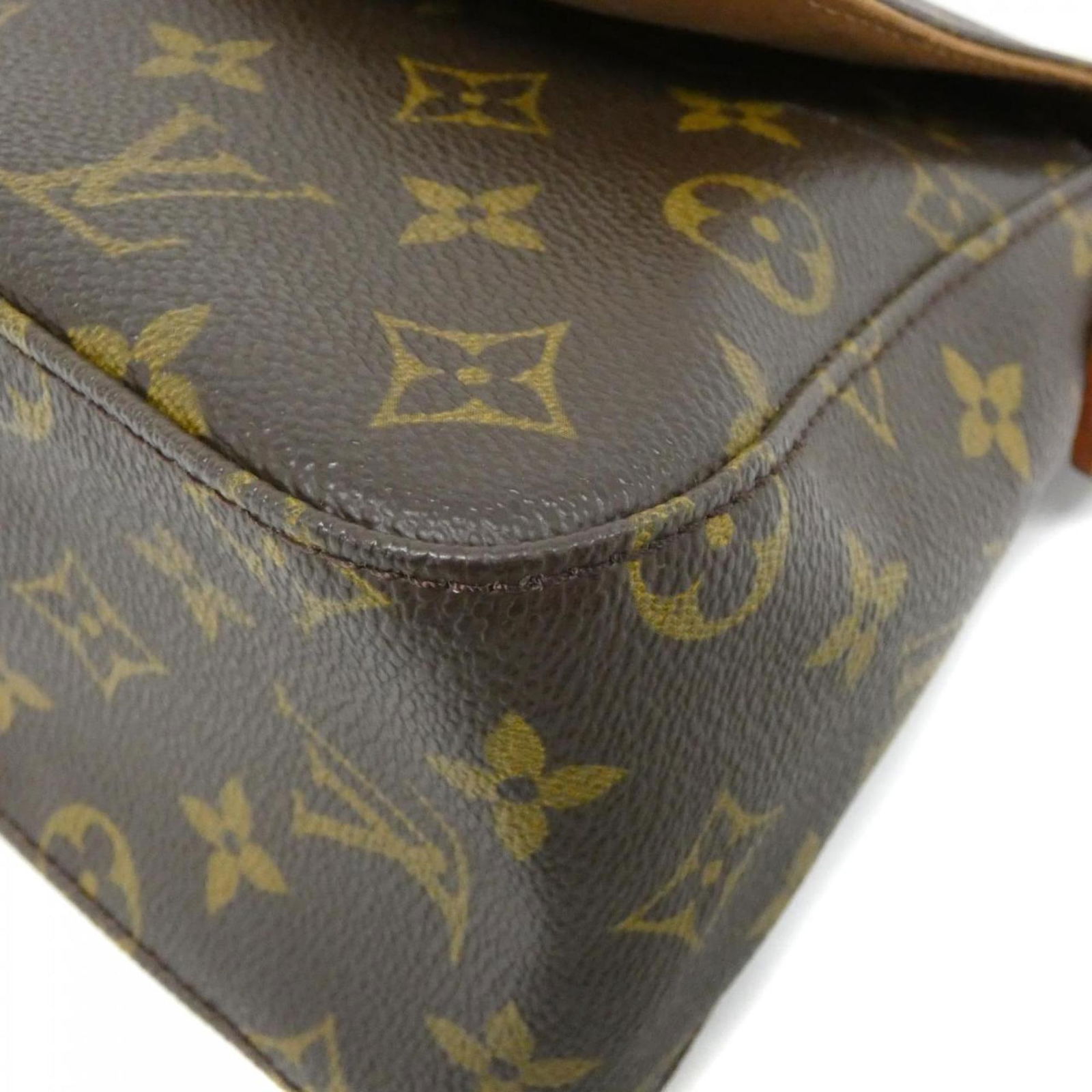 Canvas Louis Vuitton Shoulder Bag Coated - 3