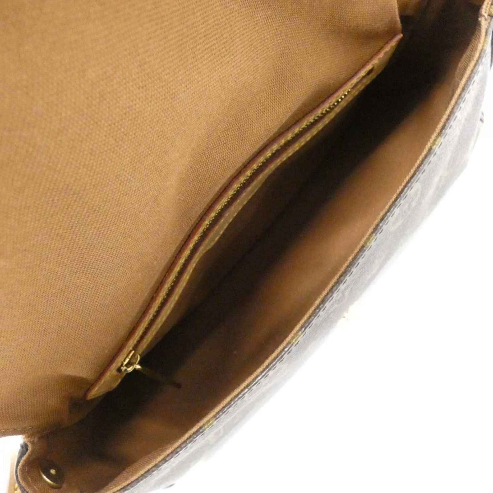 Canvas Louis Vuitton Shoulder Bag Coated - 7