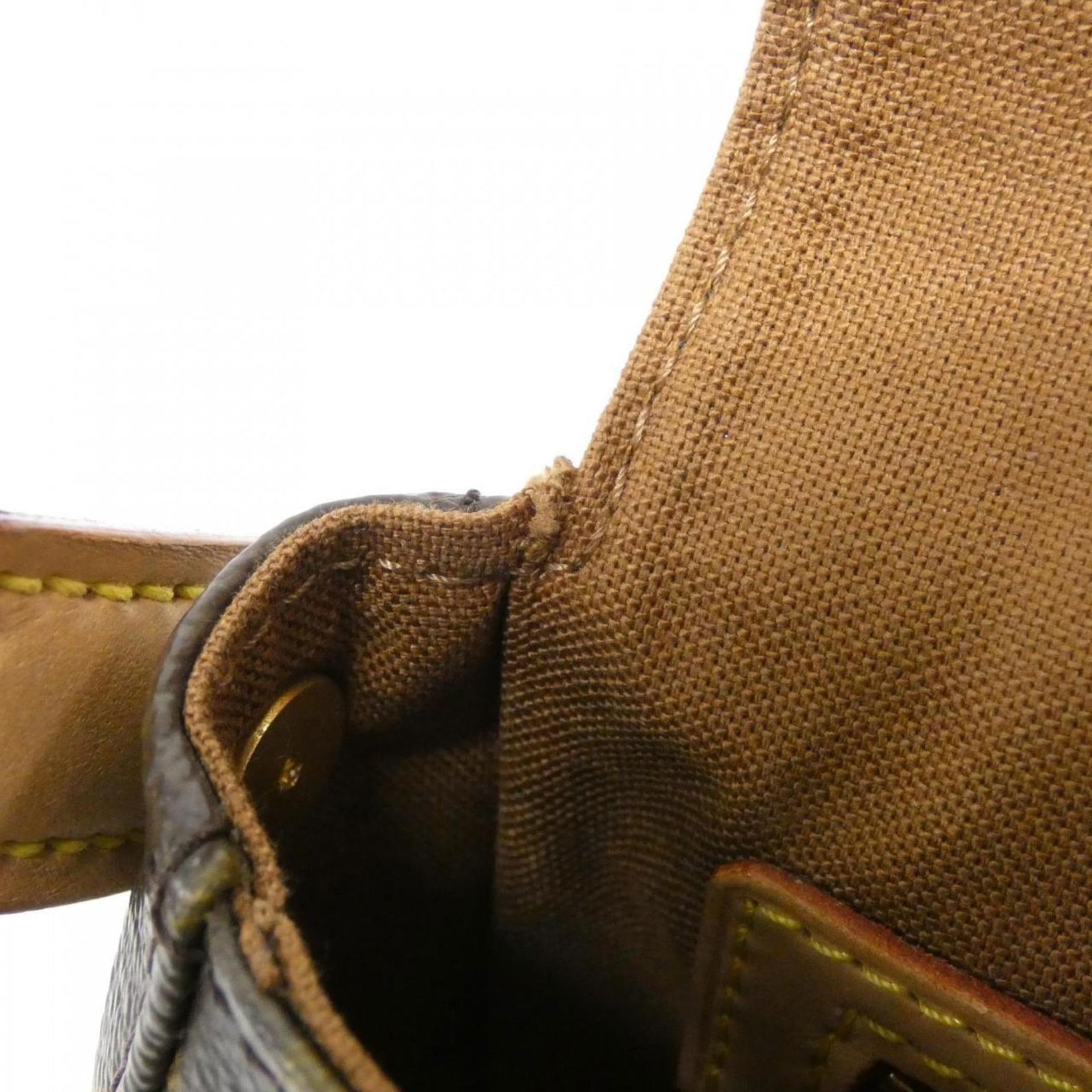 Canvas Louis Vuitton Shoulder Bag Coated - 8