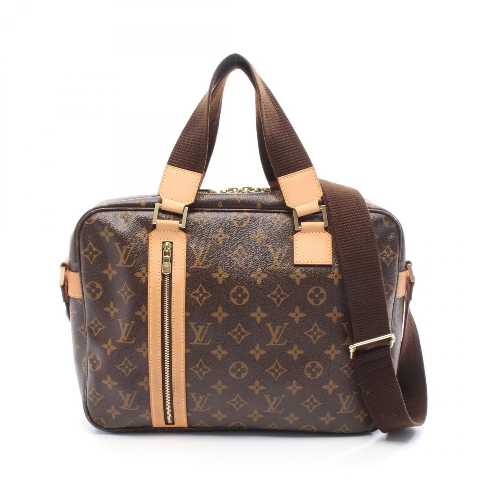 Leather - Louis Vuitton Handbag Pvc - Coated Canvas - Monogram (1 of 9)