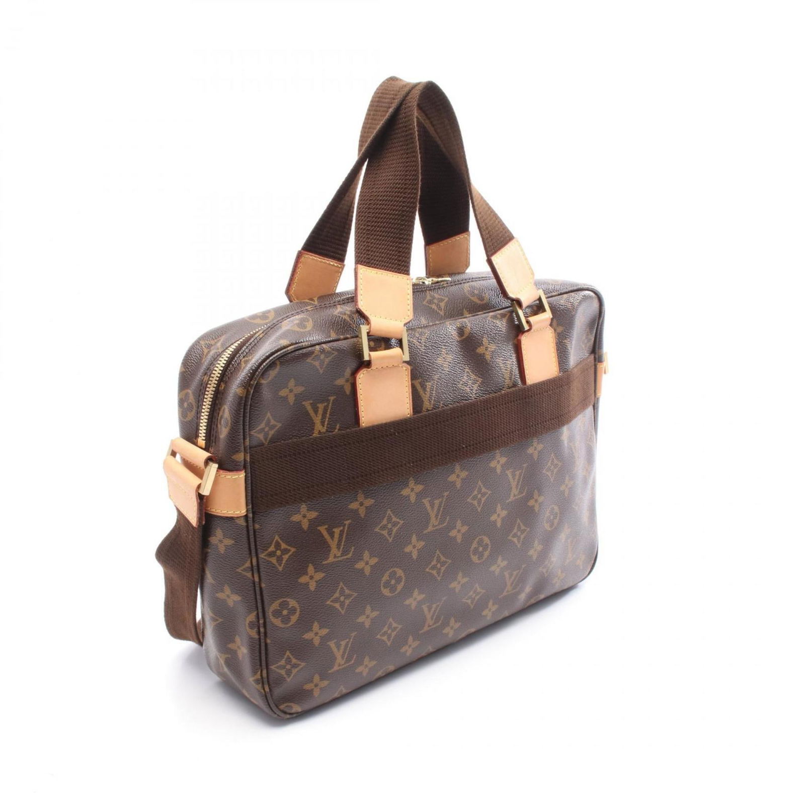 Leather - Louis Vuitton Handbag Pvc - Coated Canvas - Monogram - 2
