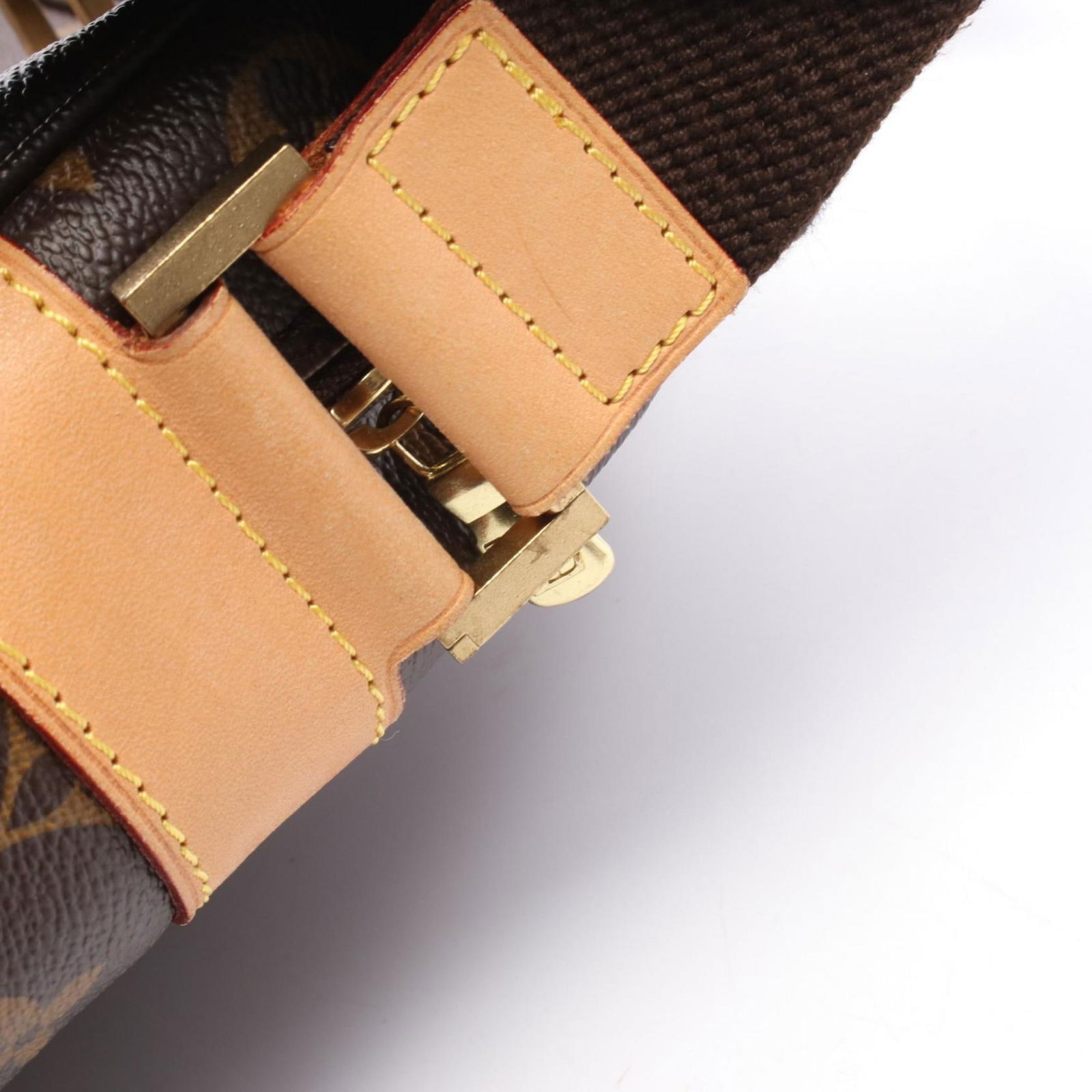 Leather - Louis Vuitton Handbag Pvc - Coated Canvas - Monogram - 8