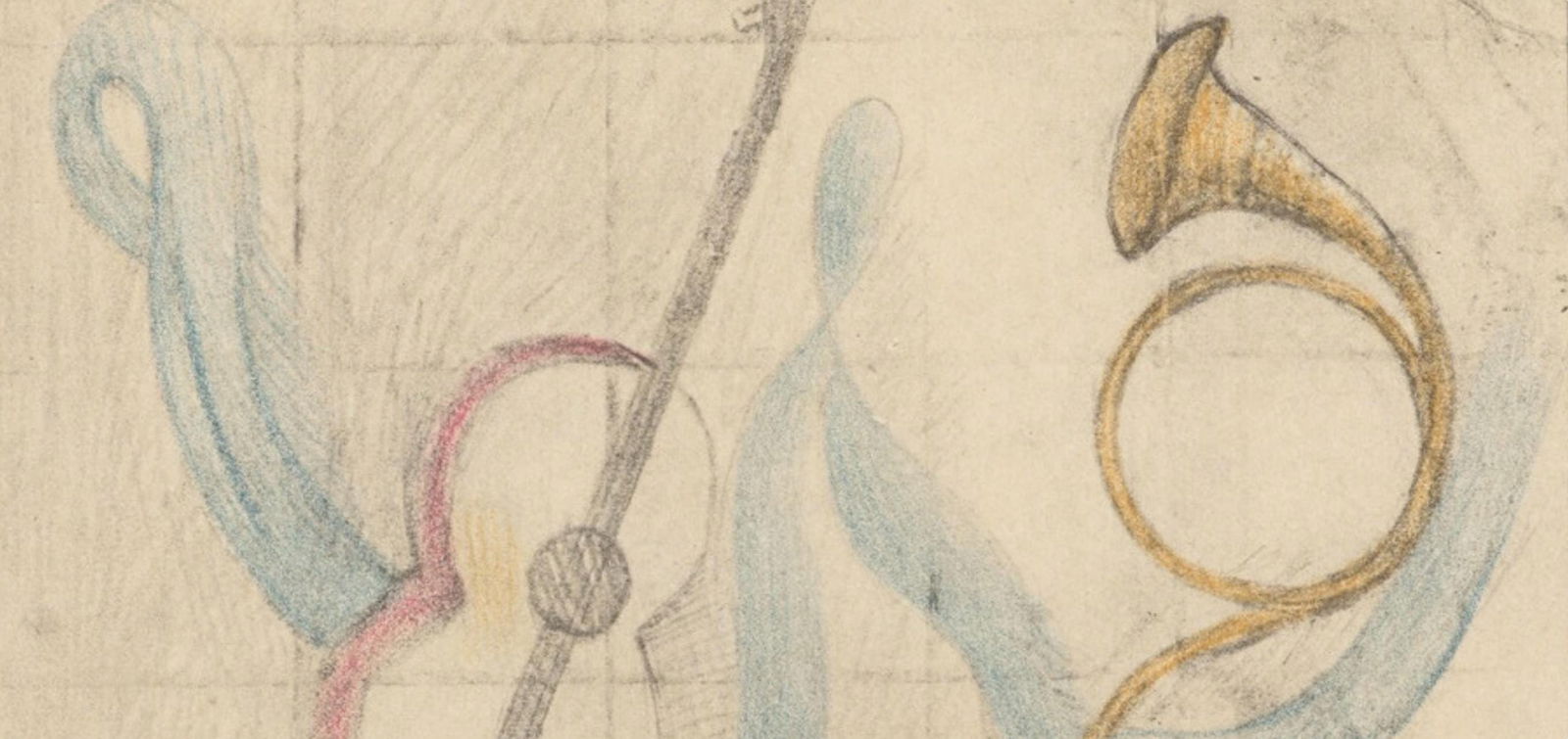 Lithograph - Marie Laurencin - Composition - Les Biches - 3