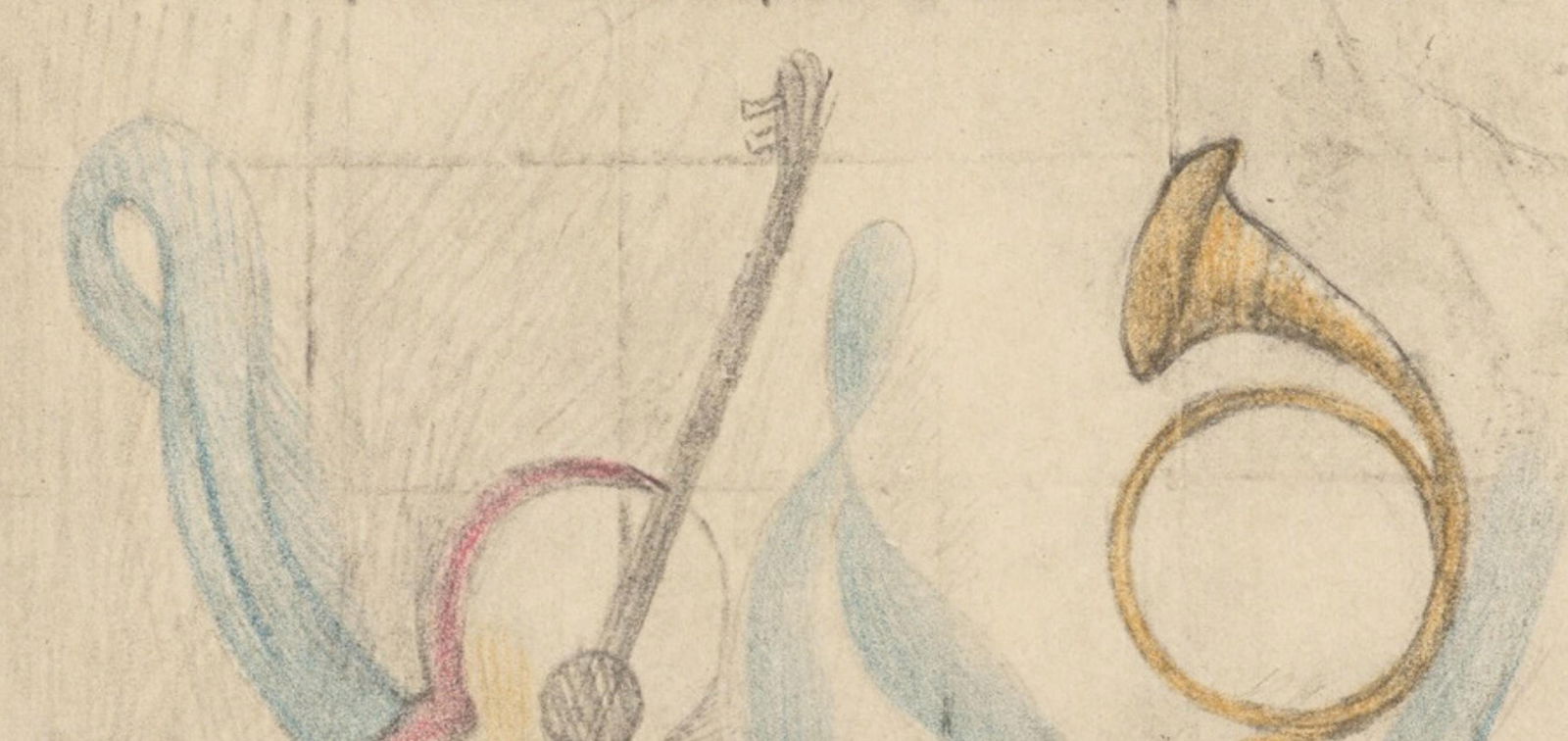 Lithograph - Marie Laurencin - Composition - Les Biches - 4