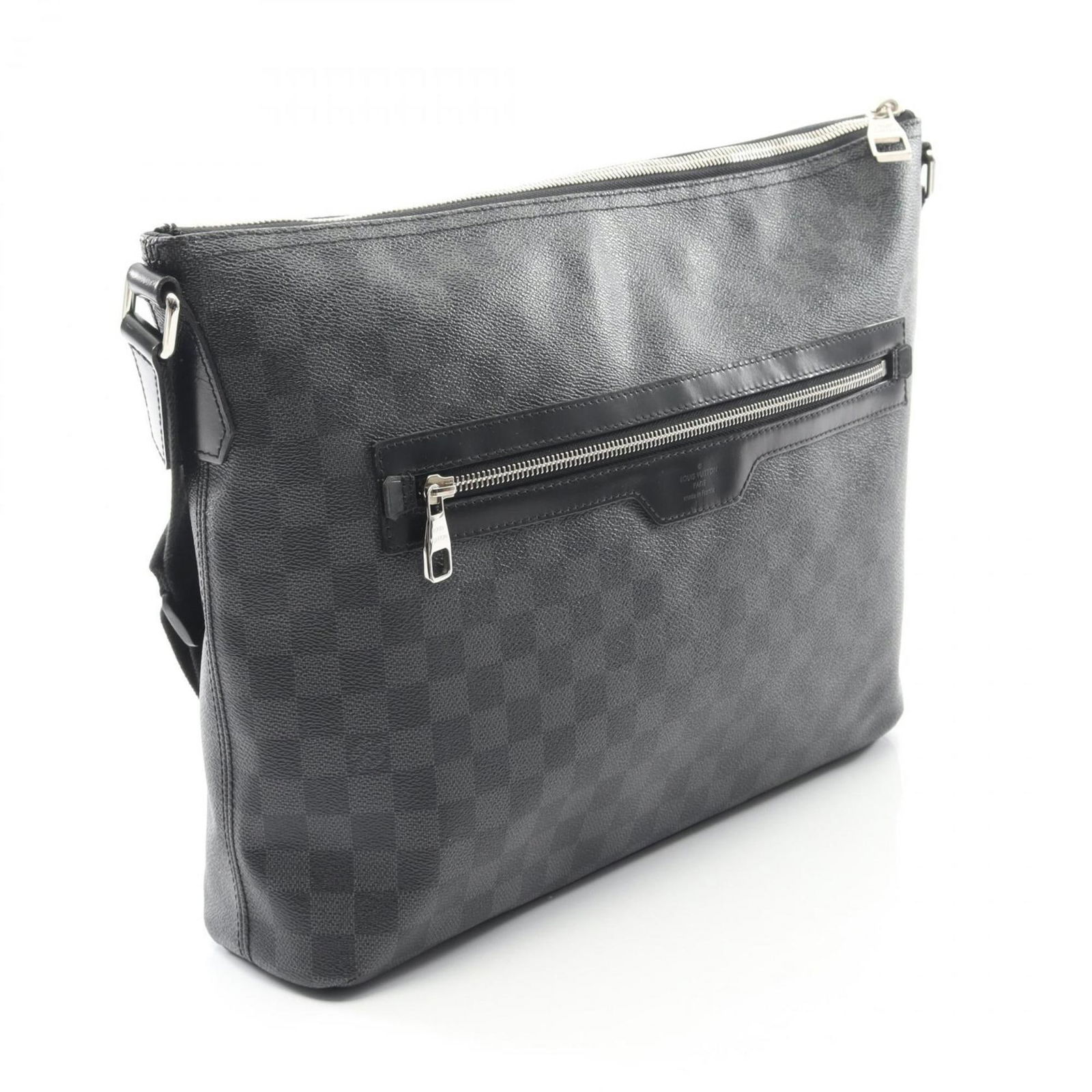Leather - Louis Vuitton Shoulder Bag Pvc - Damier Graphite - Coated Canvas - 2