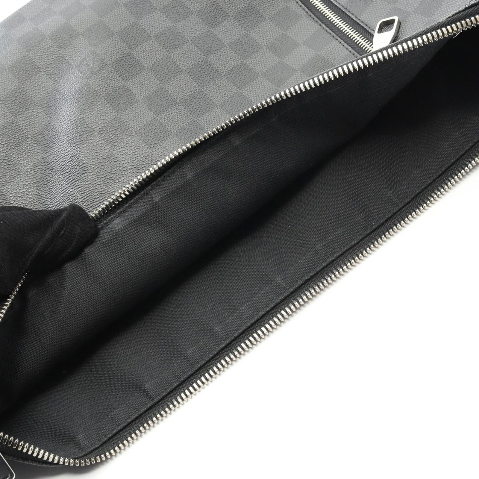 Leather - Louis Vuitton Shoulder Bag Pvc - Damier Graphite - Coated Canvas - 6
